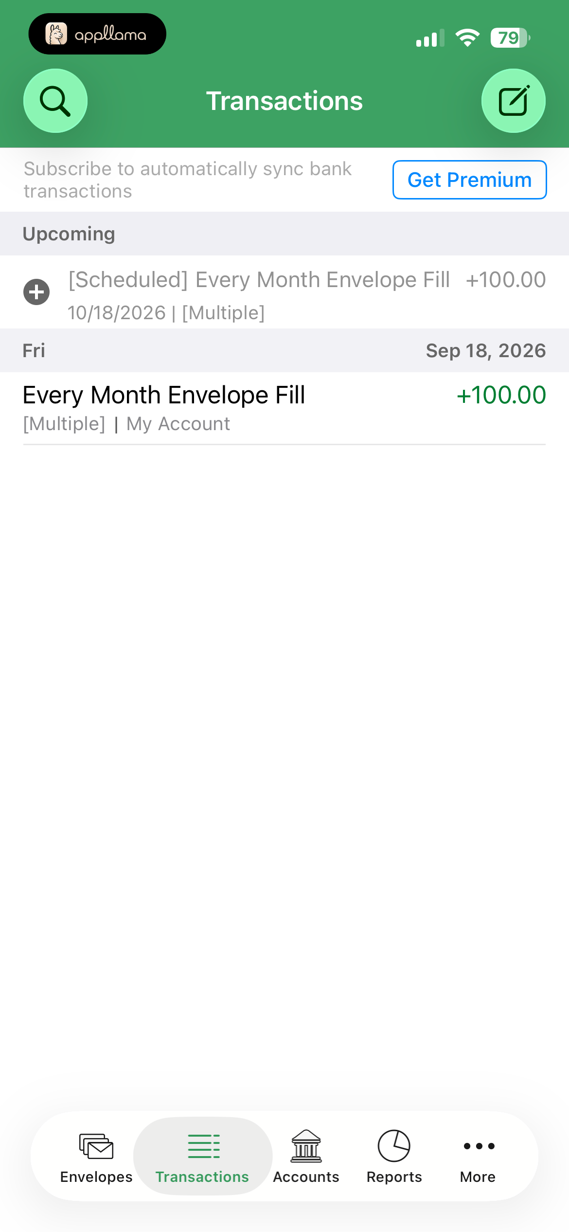 Transactions
