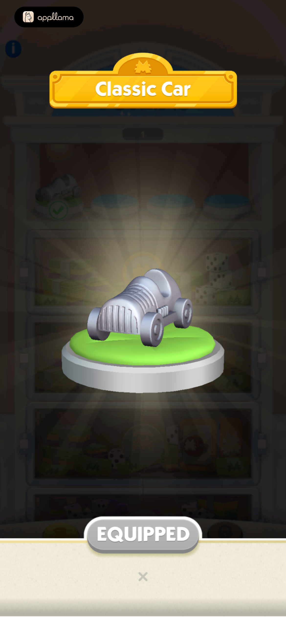 Classic Car Token Detail