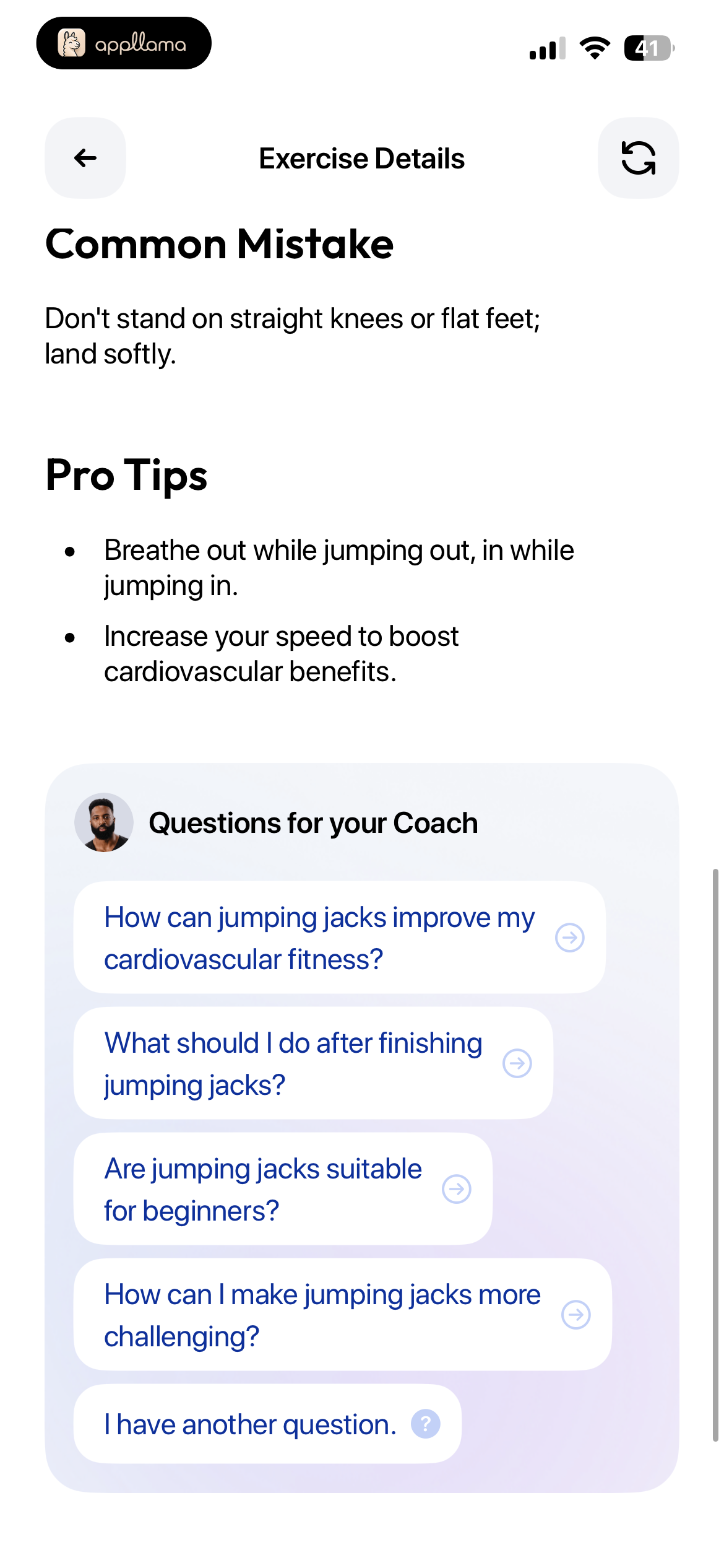 Jumping Jacks Tips