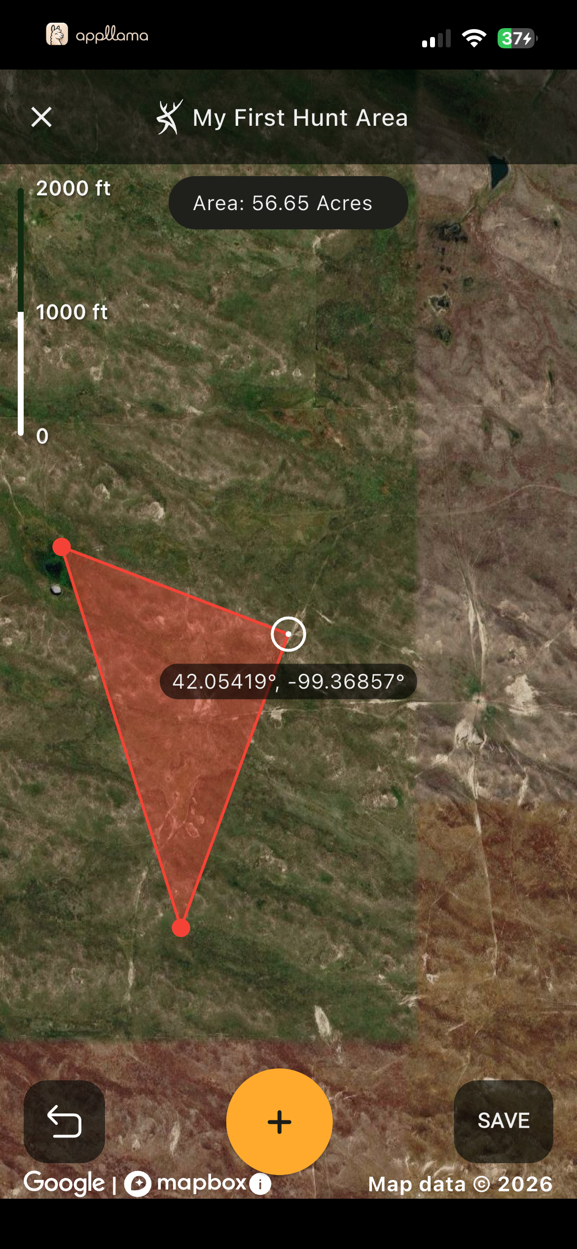 Area Measurement Polygon