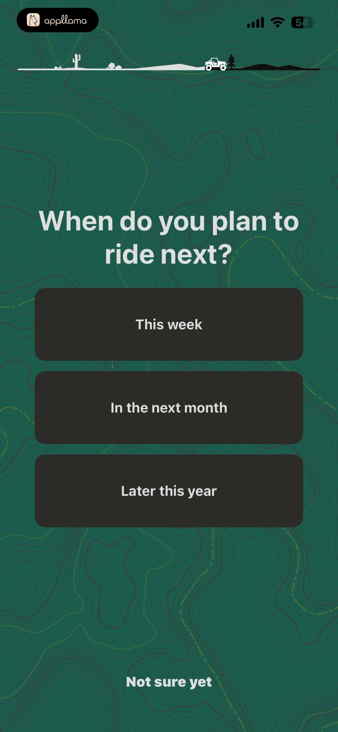 Ride Schedule