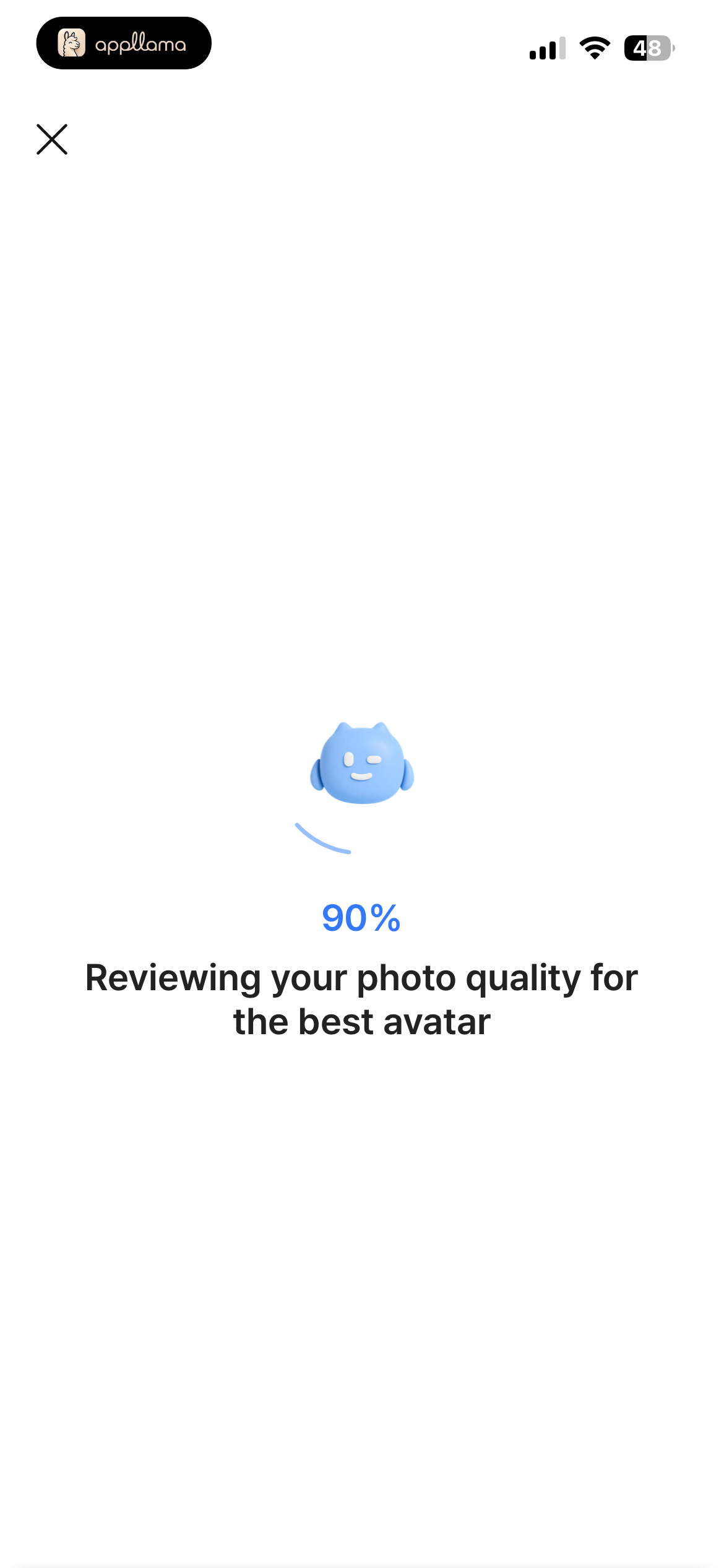 Photo Review Progress