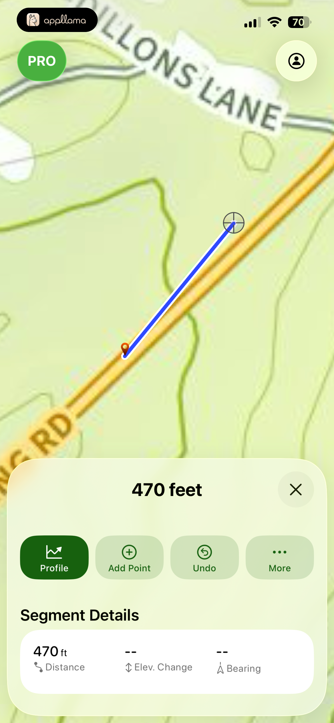 Distance Segment Details