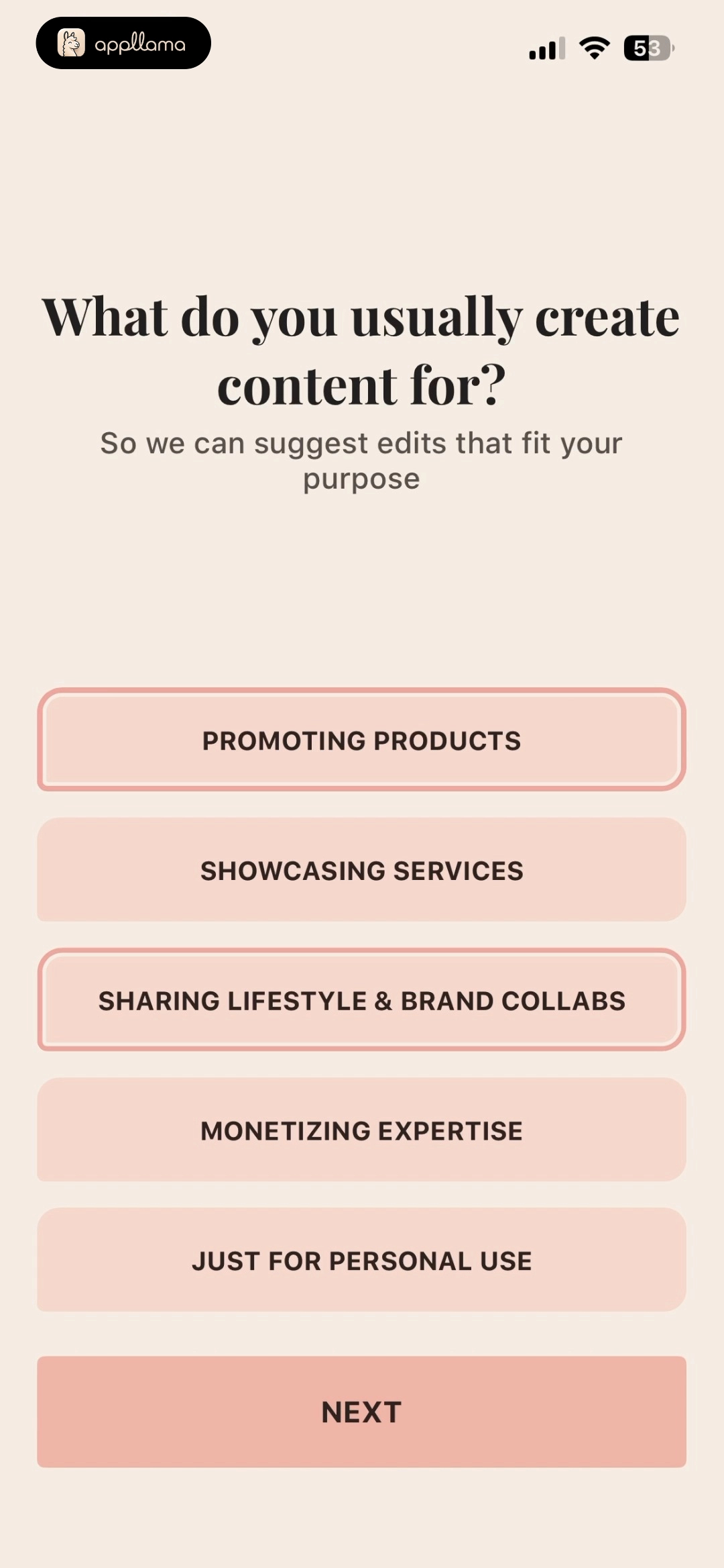Content Purpose