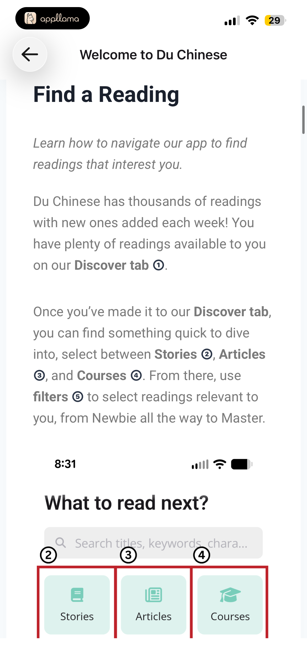 Reading Introduction