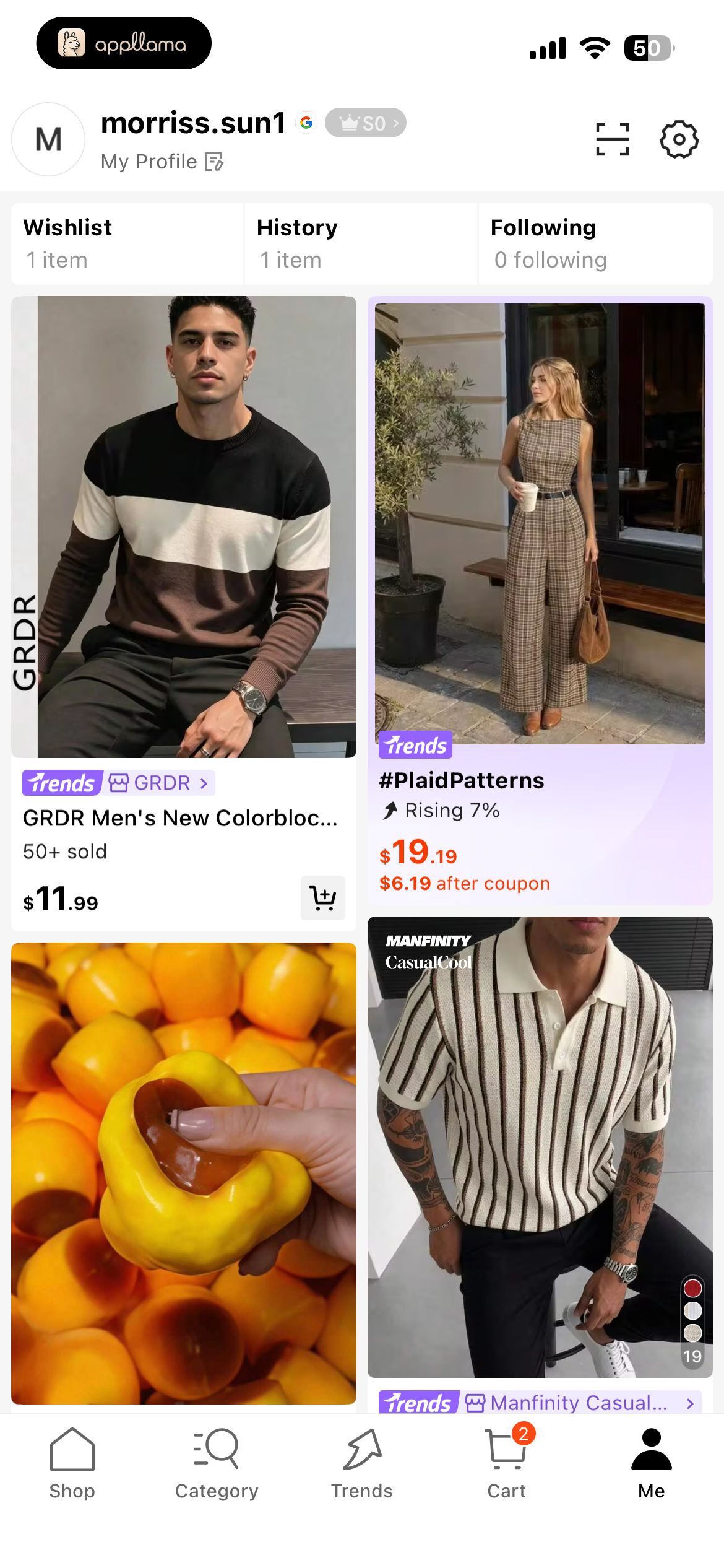 Profile Feed