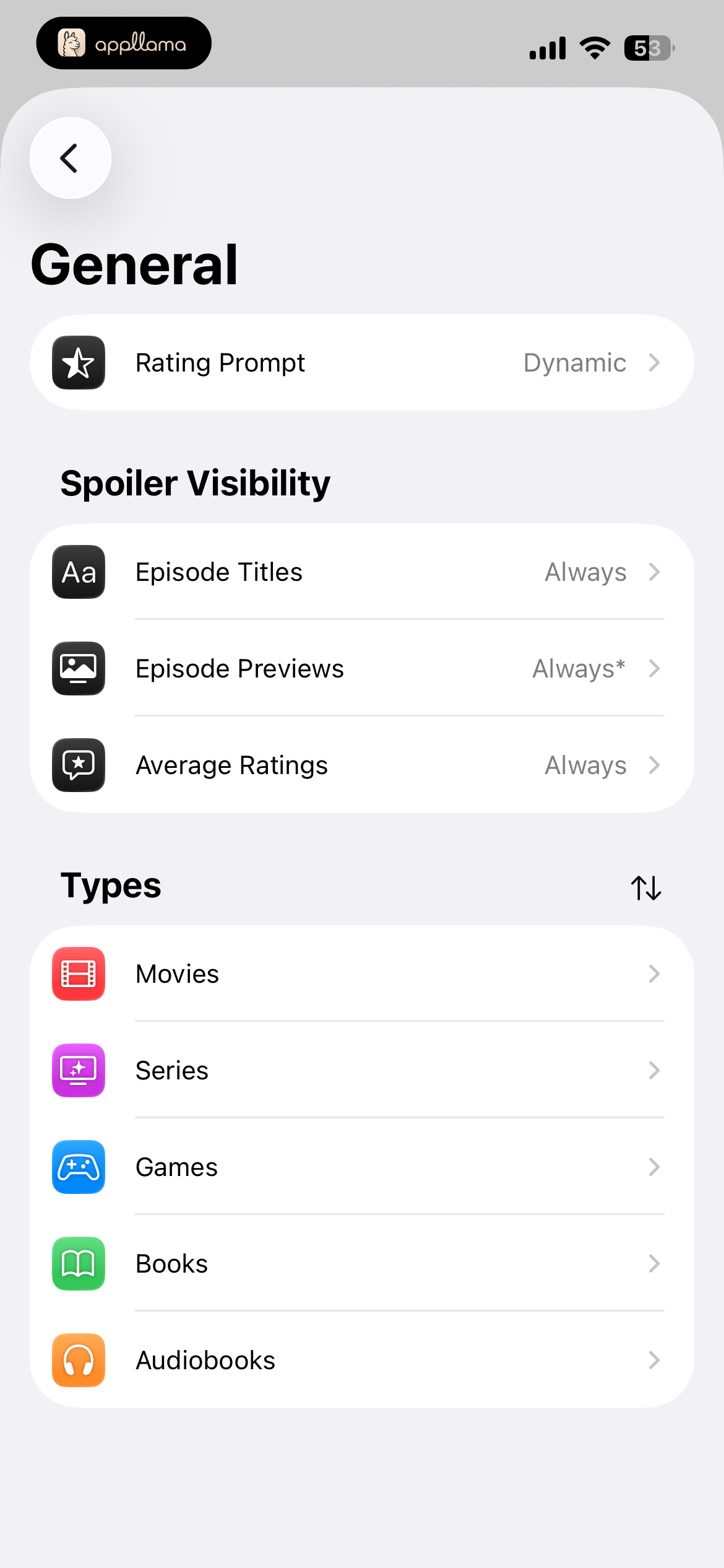 General Settings