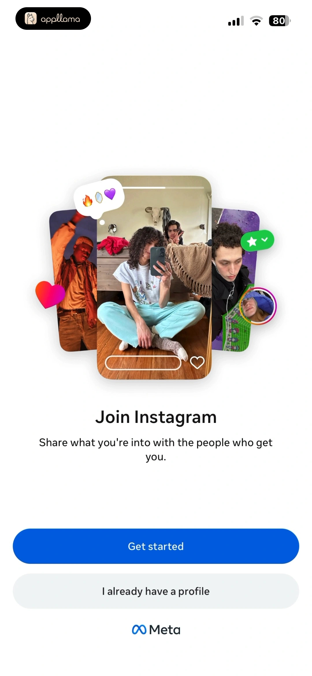 Instagram Welcome