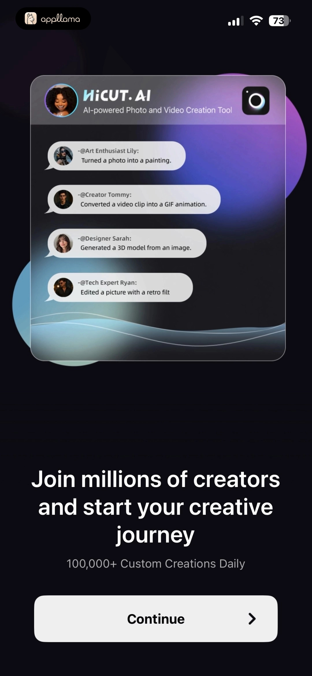 Onboarding Social Proof