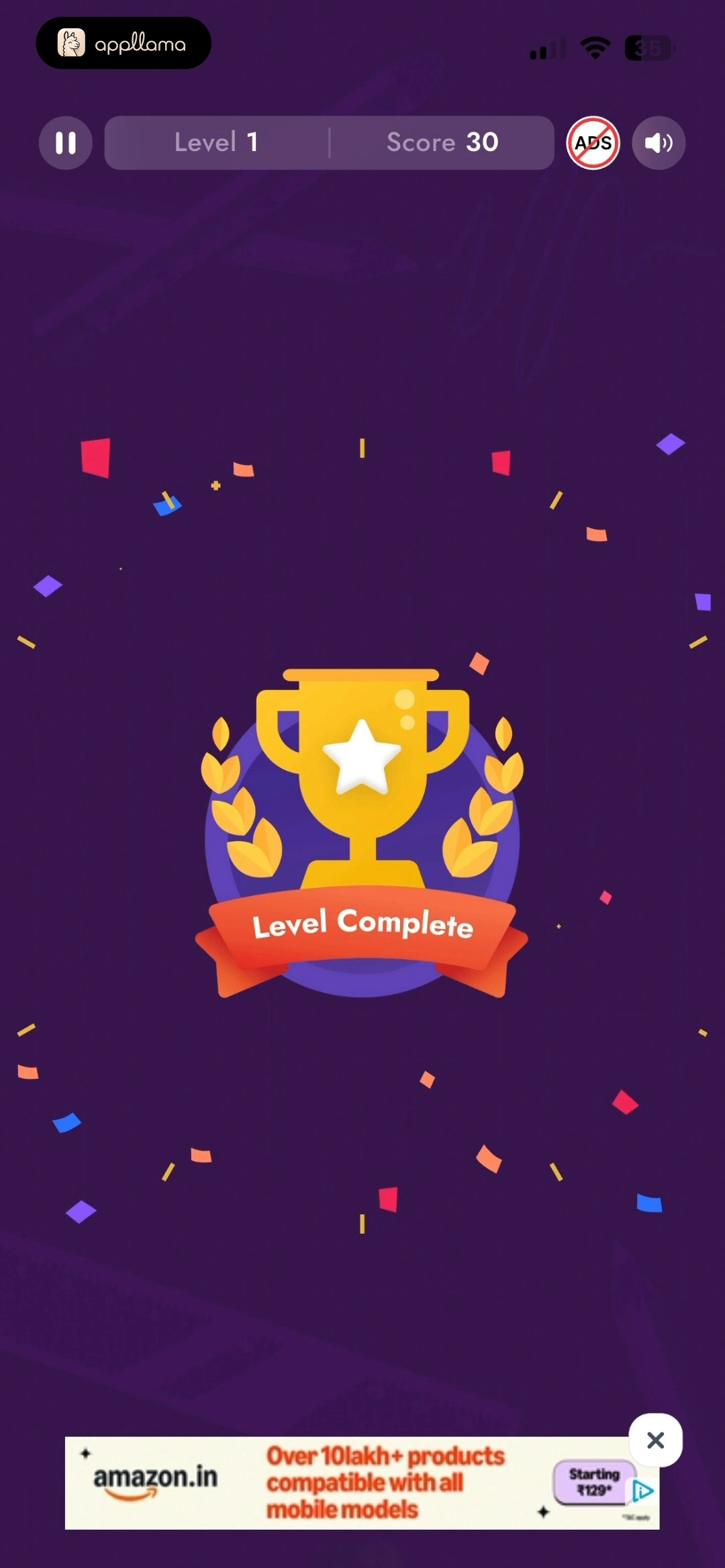 Level Complete