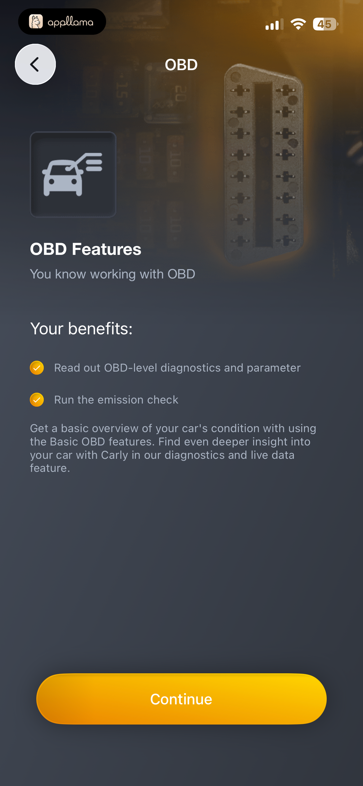 OBD Features Intro