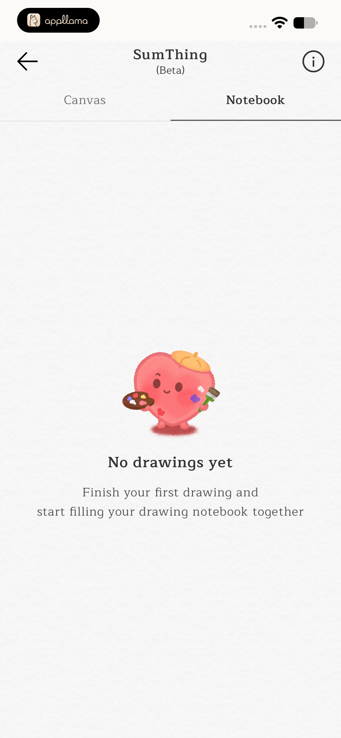 Drawings Empty State