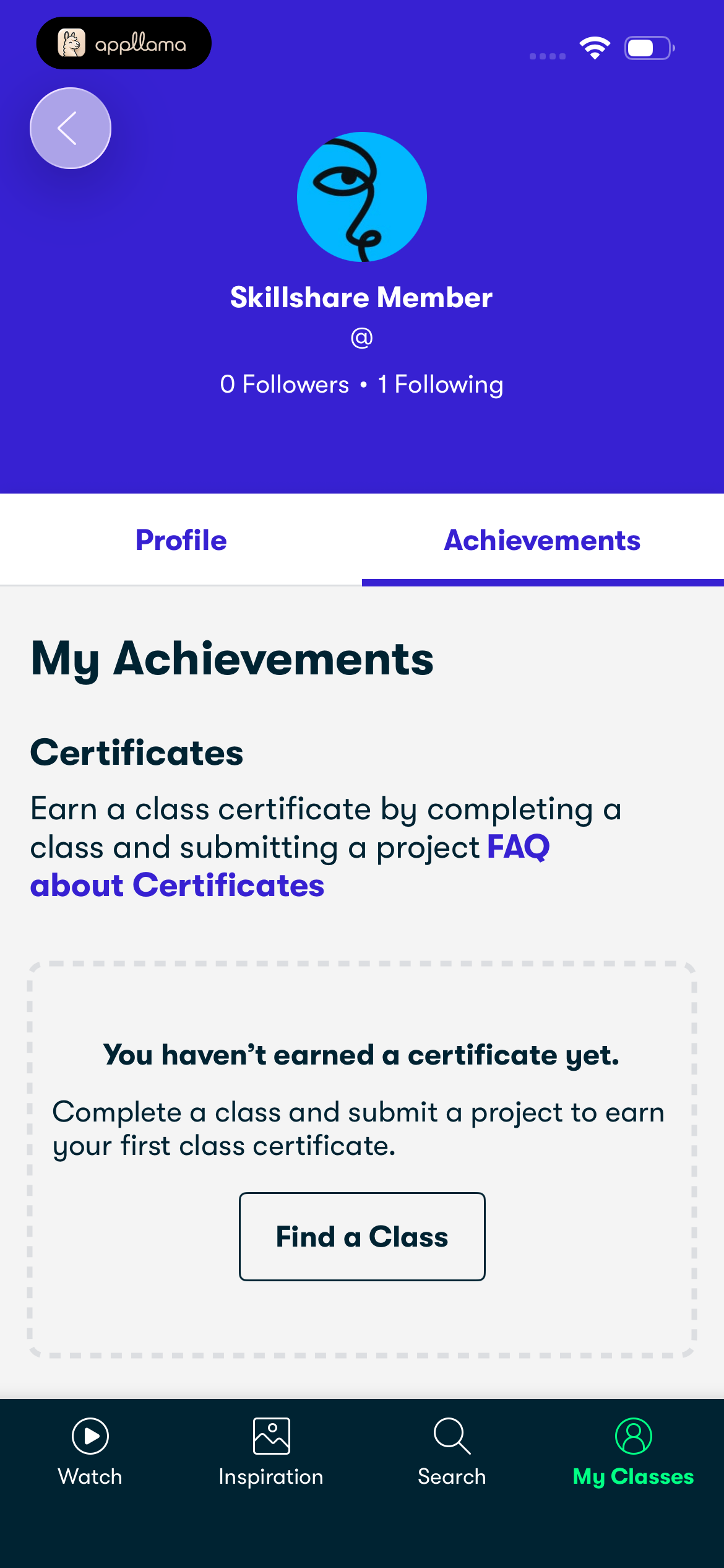 My Achievements