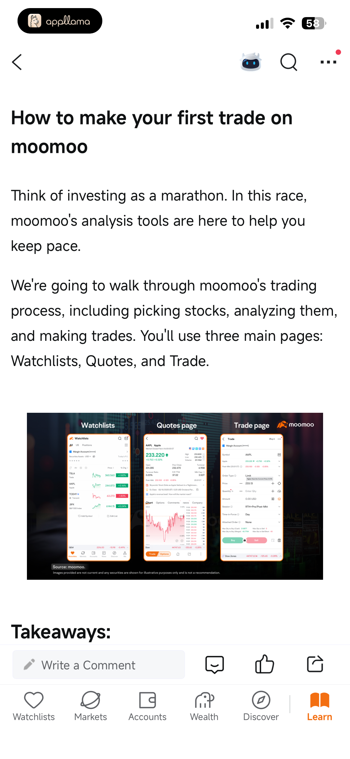 Learning Article