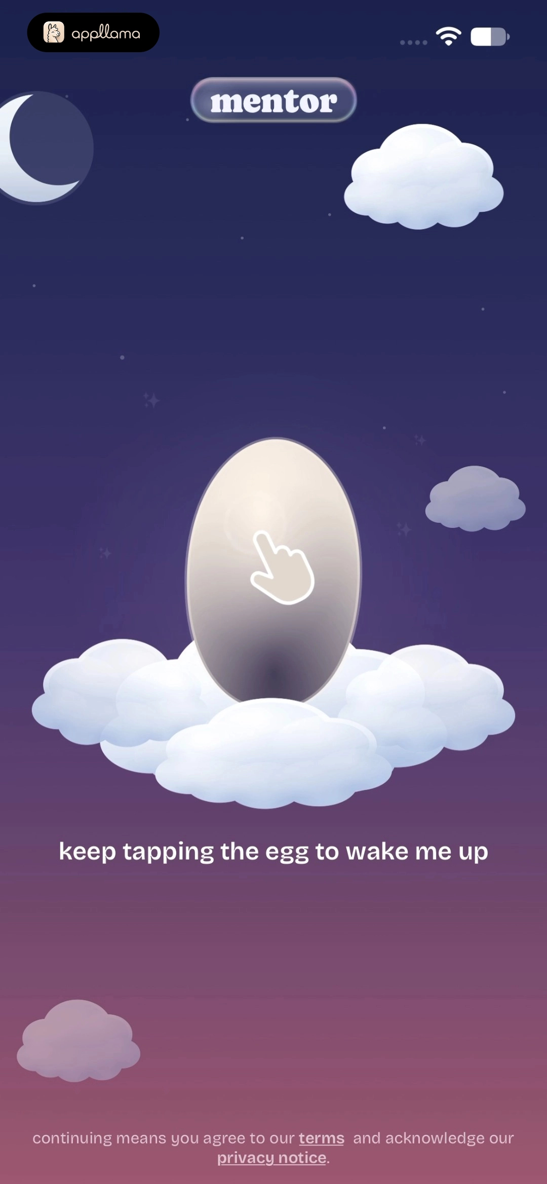 Interactive Egg Hatching