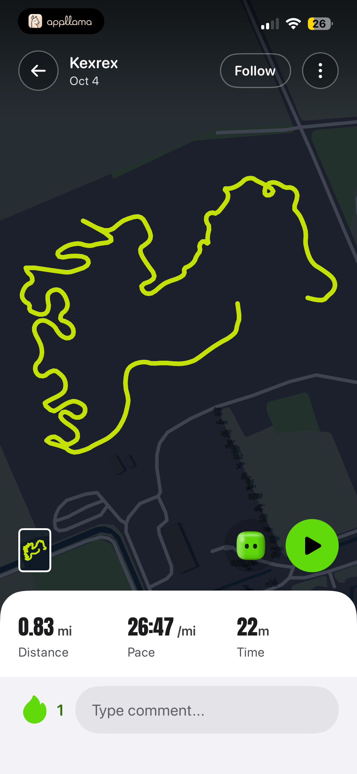 Workout Route Detail