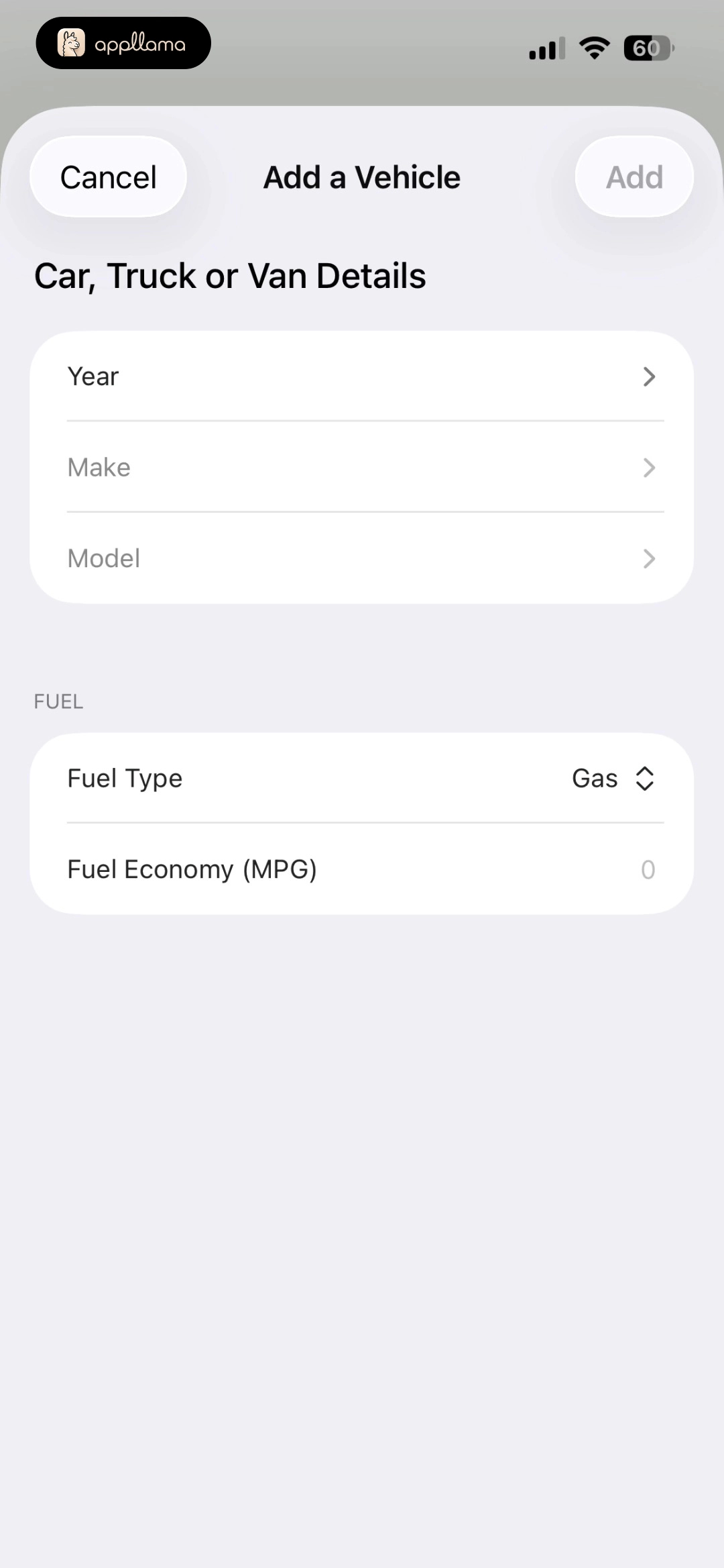 Vehicle Details