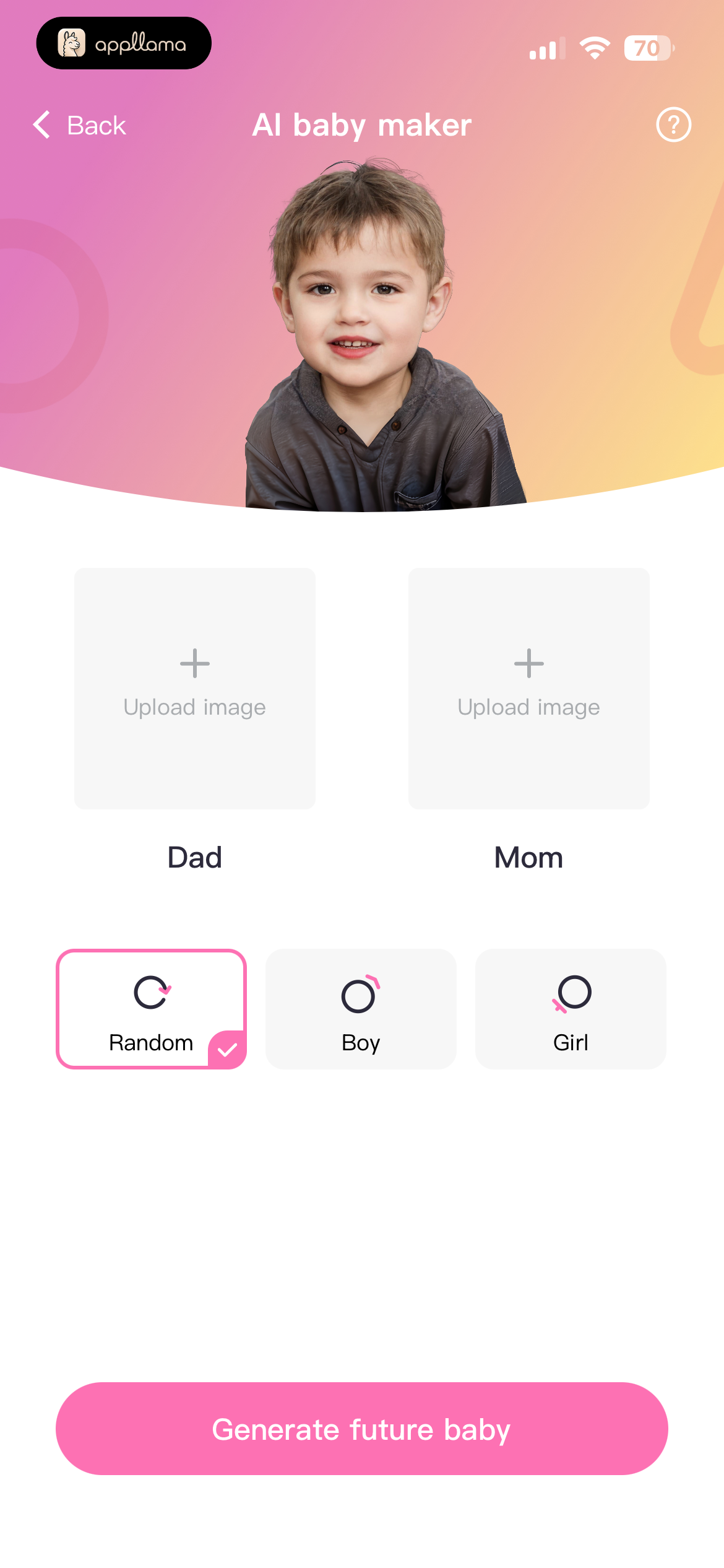 AI Baby Maker Home