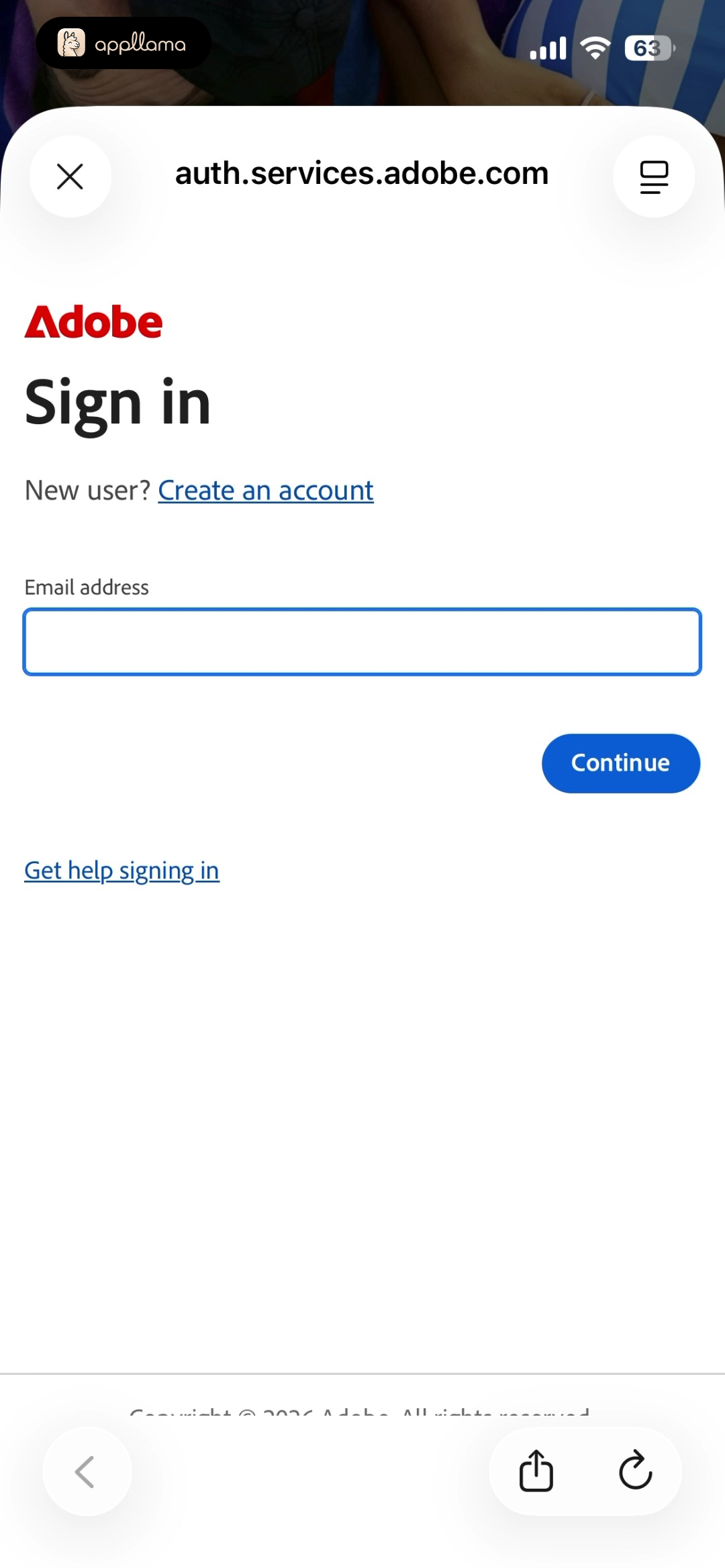 Email Sign In