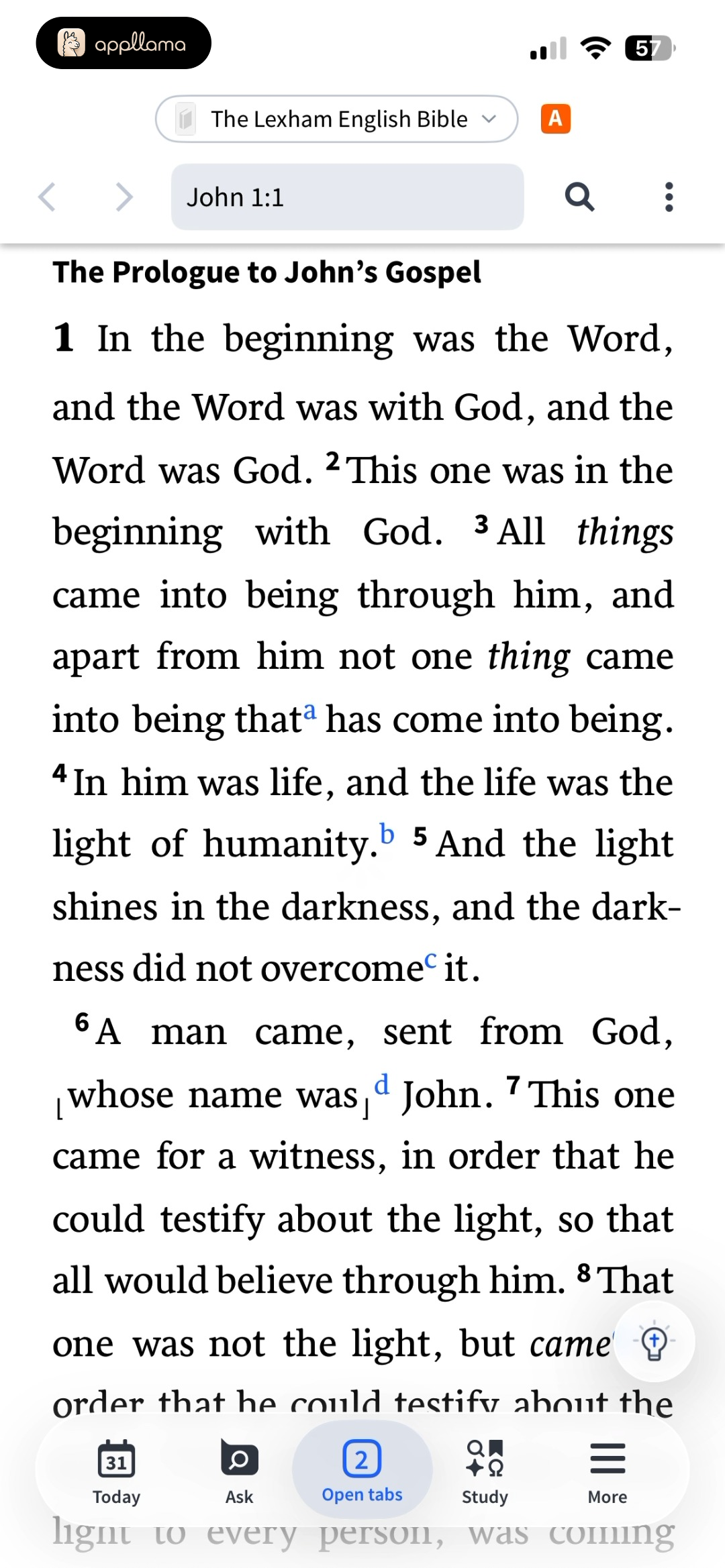 Bible Reader