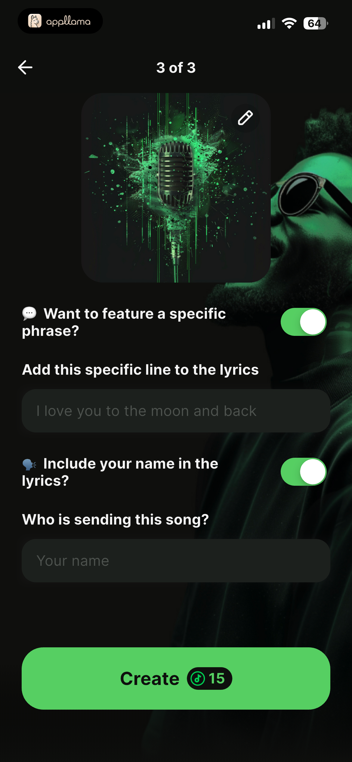 Personal Song Lyrics