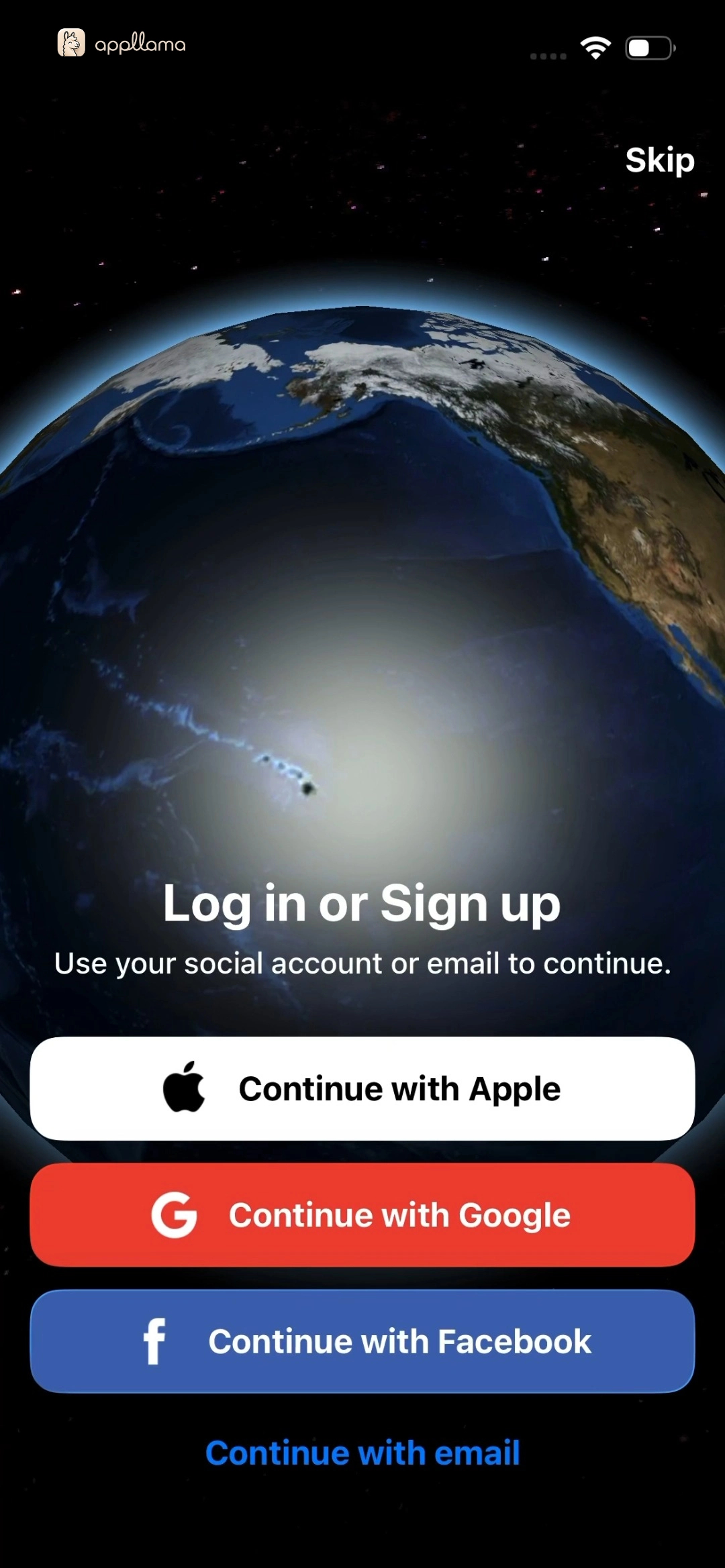 Login or Sign Up