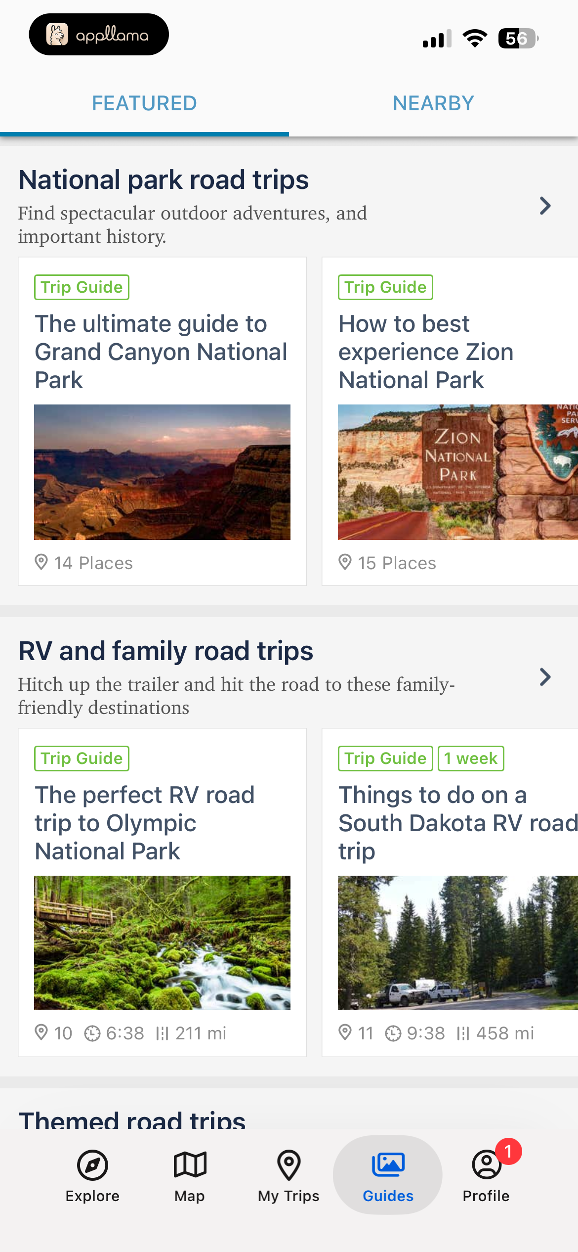 Travel Guides List