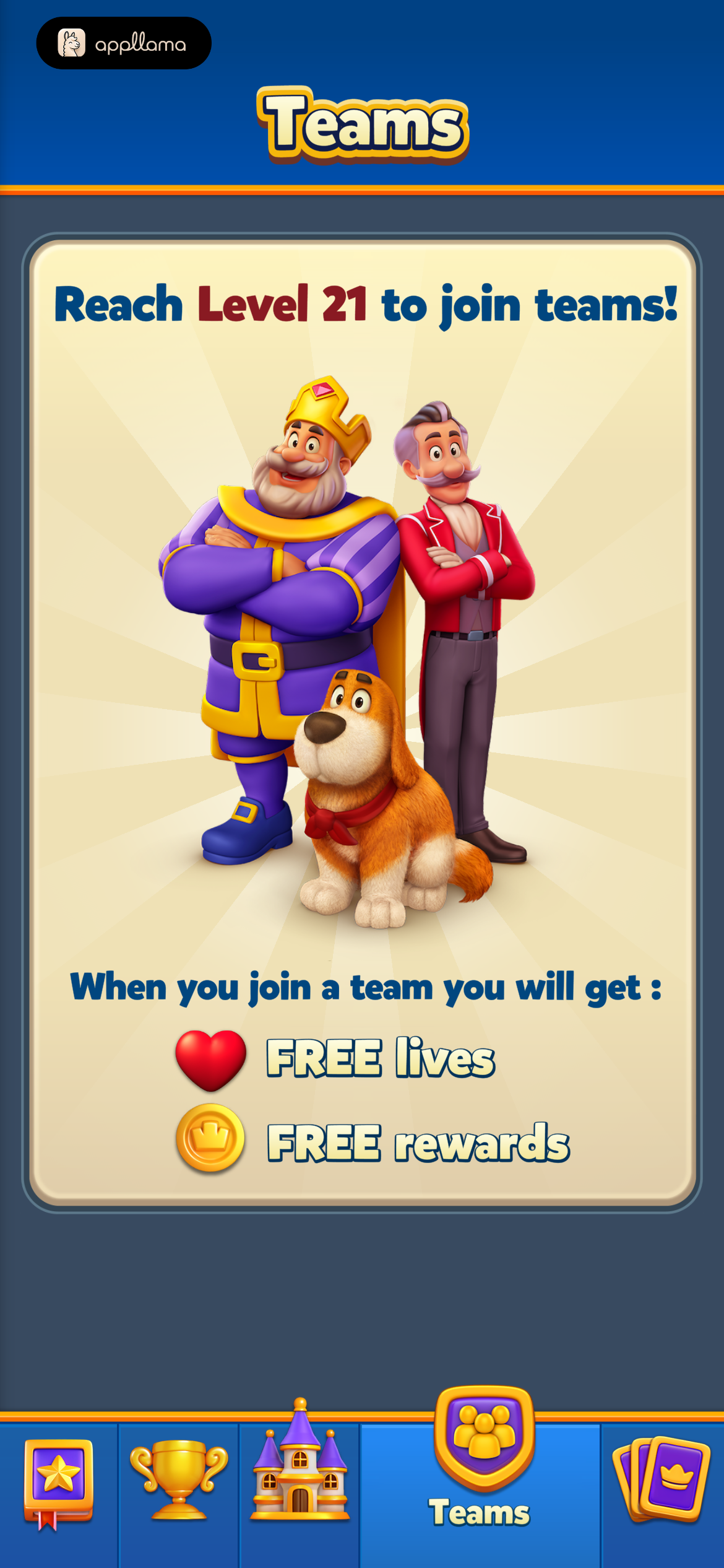 Teams Feature Locked