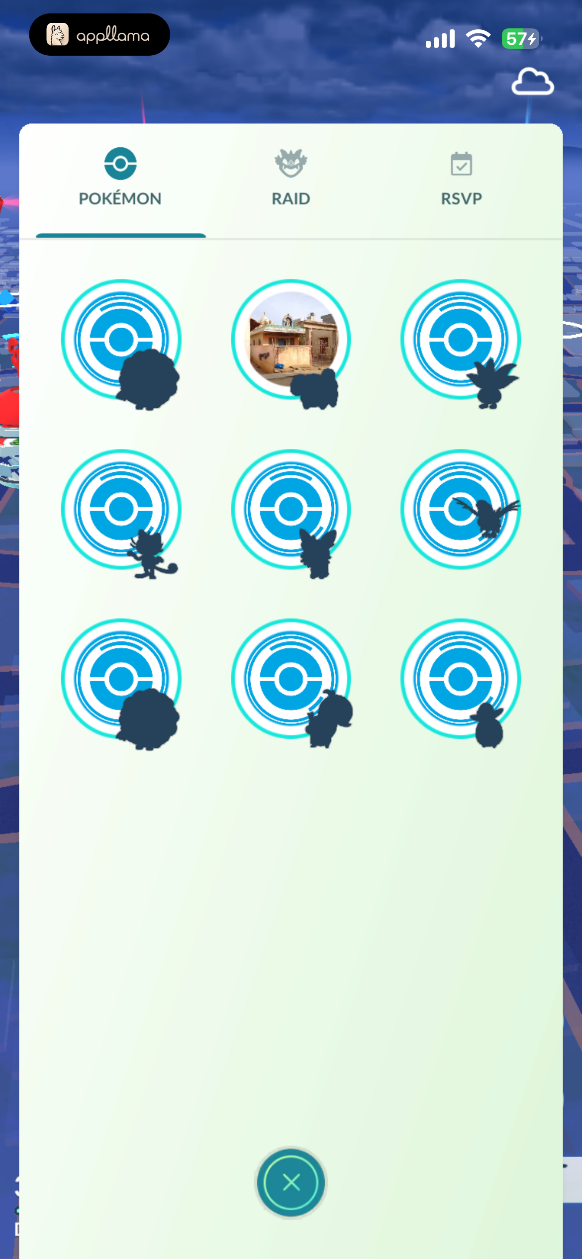 Nearby Pokemon