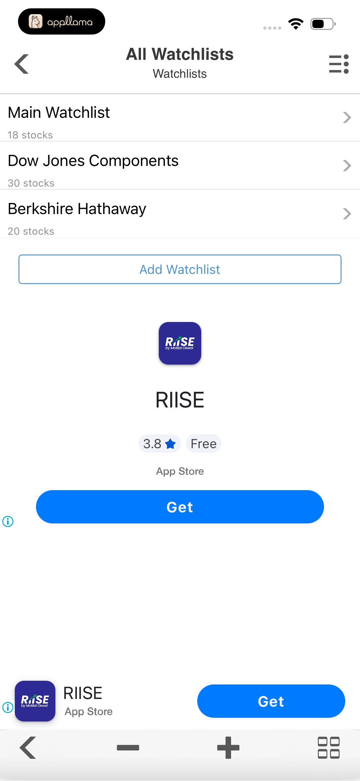 All Watchlists
