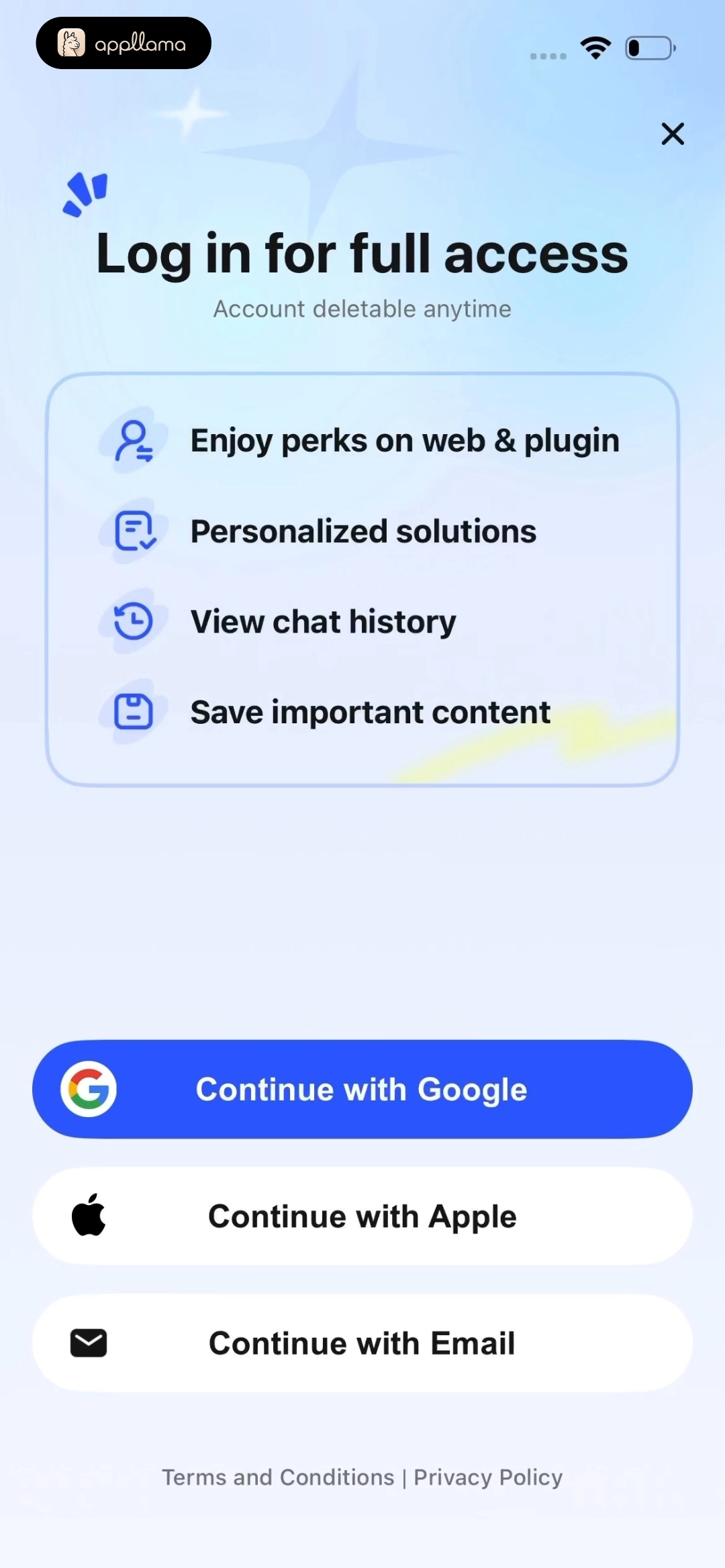 Login