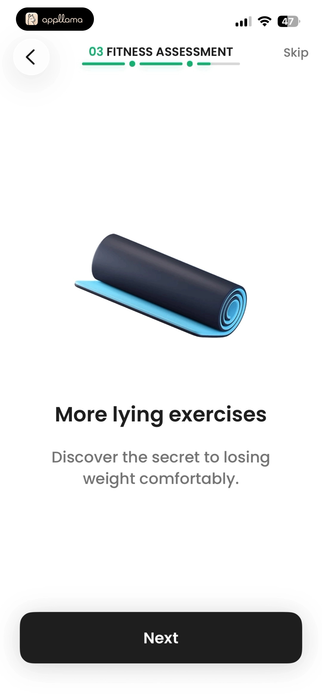 Workout Type Feedback