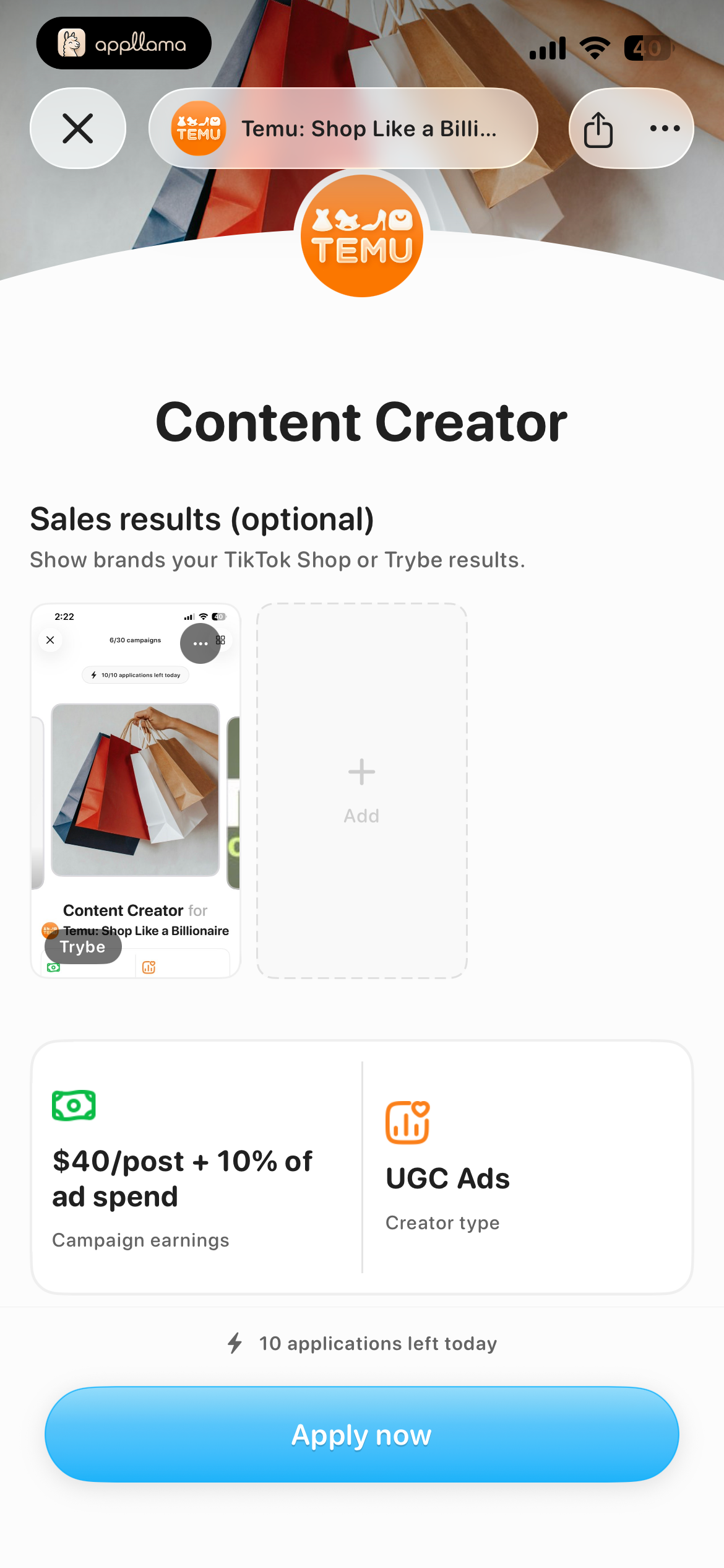 Campaign Sales Evidence