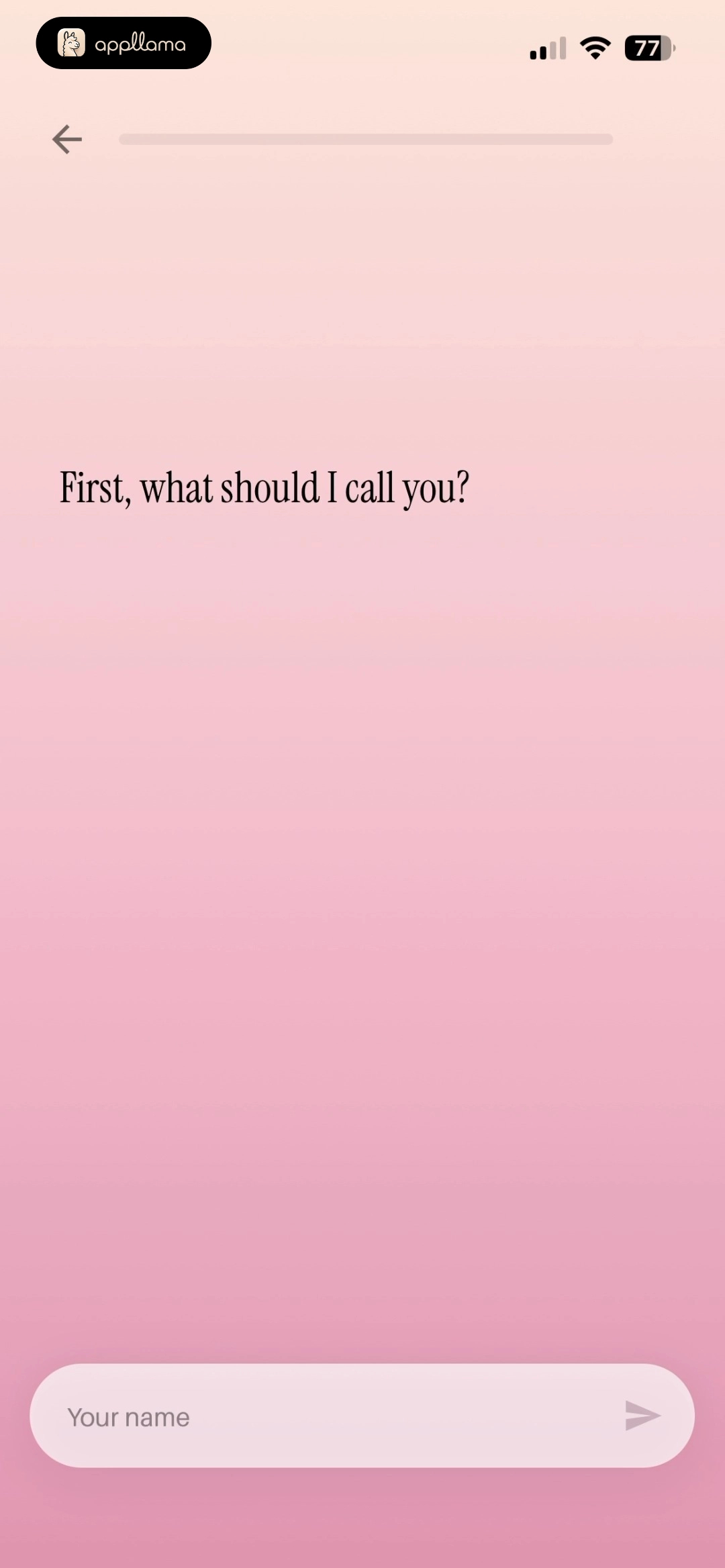 Name Entry