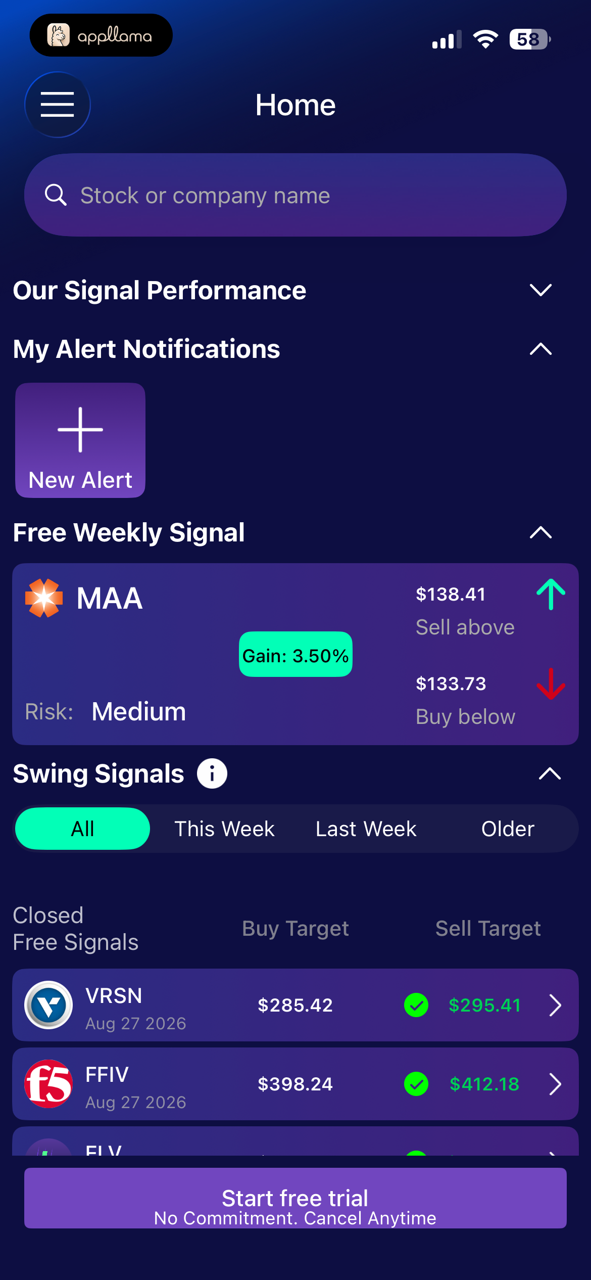 Home - Alerts Expanded