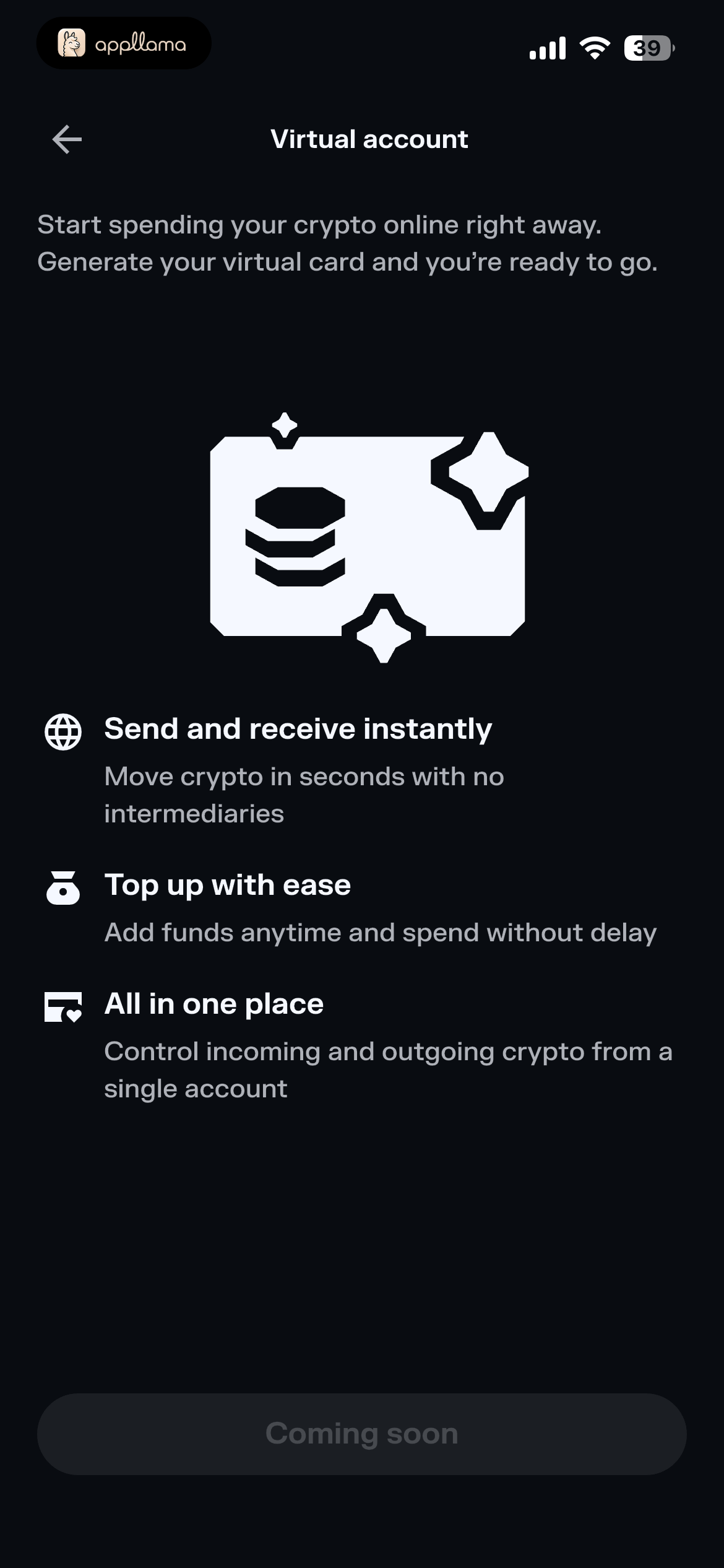 Virtual Account Details