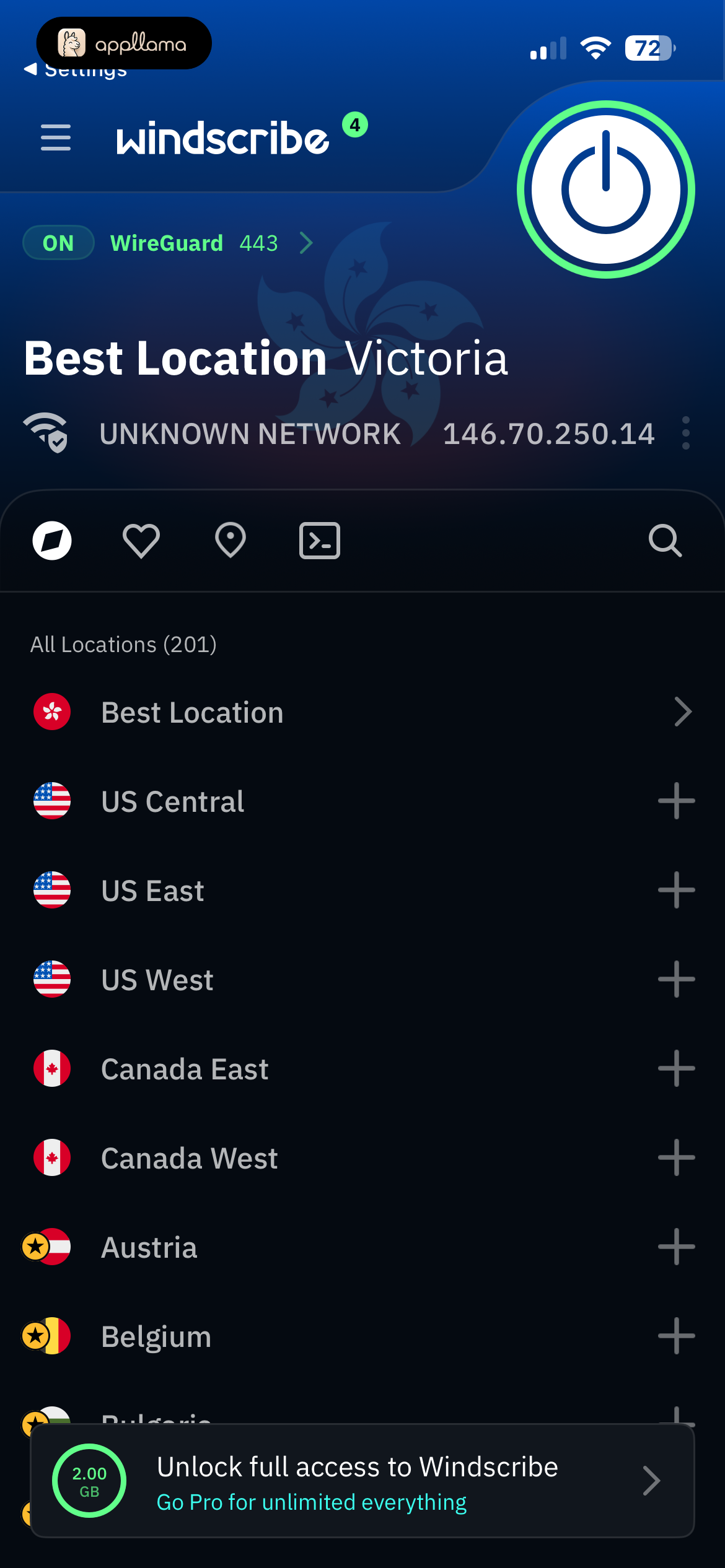 VPN Home Connected