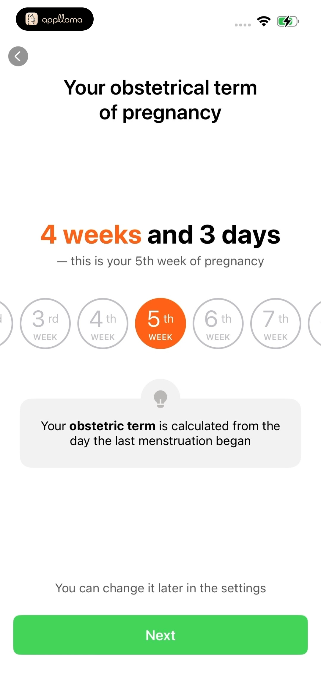 Obstetric Term Result