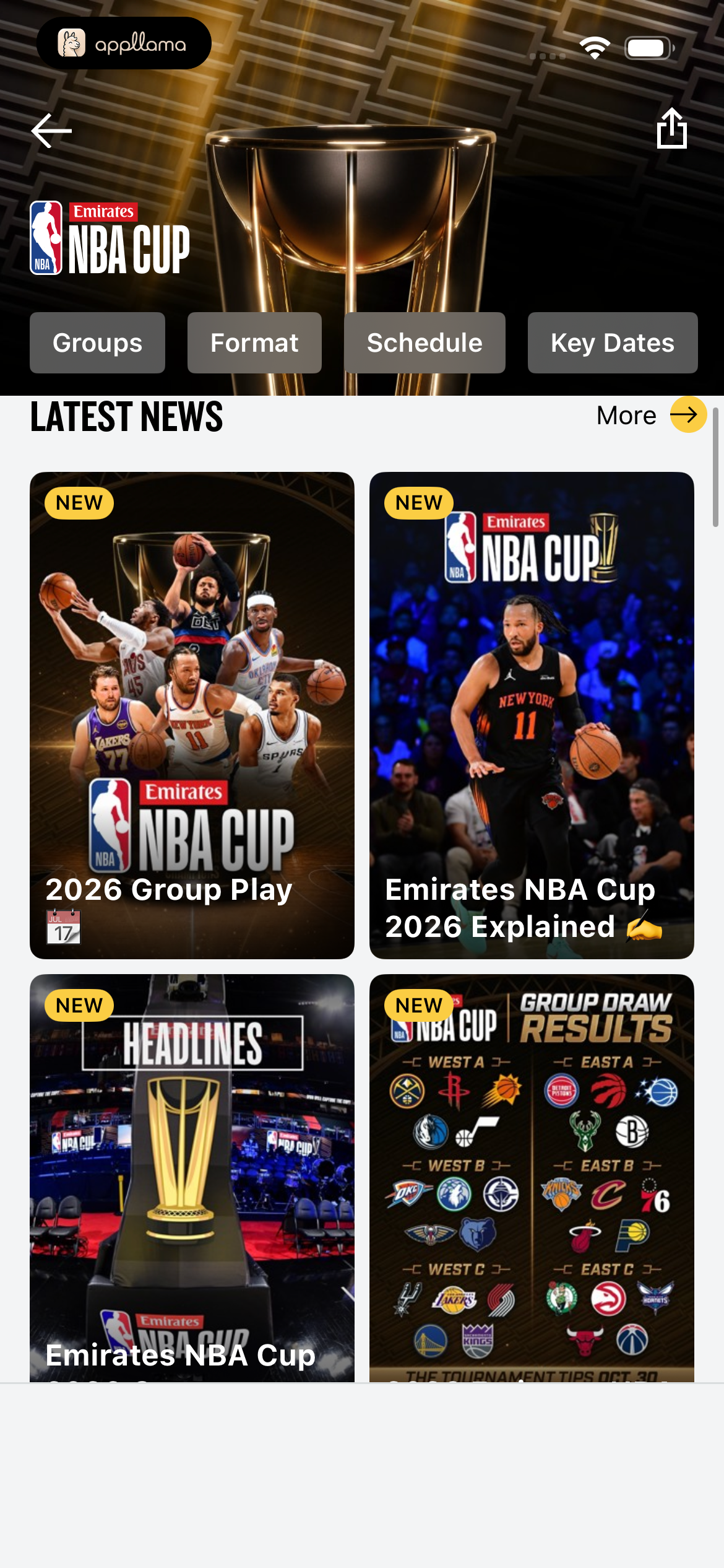 NBA Cup Hub