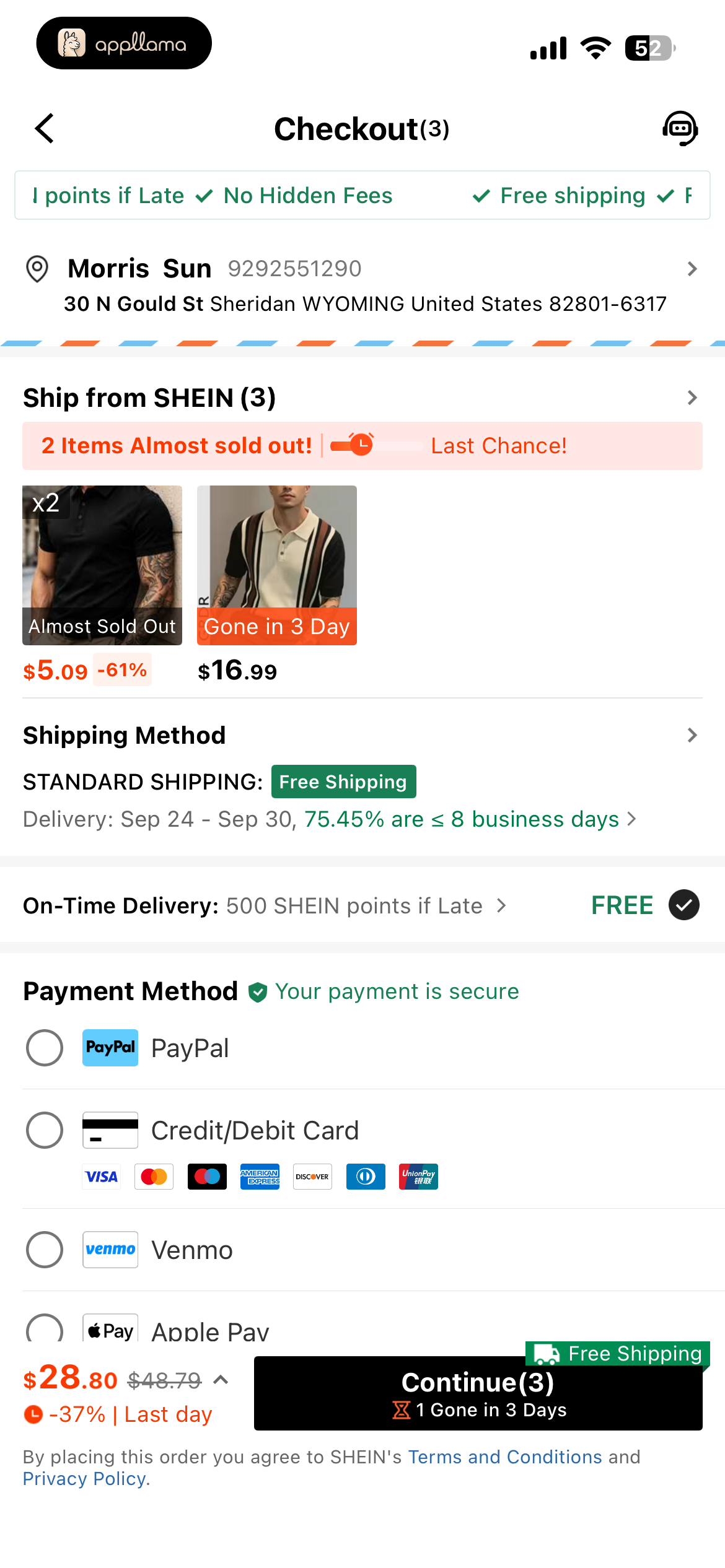 Checkout