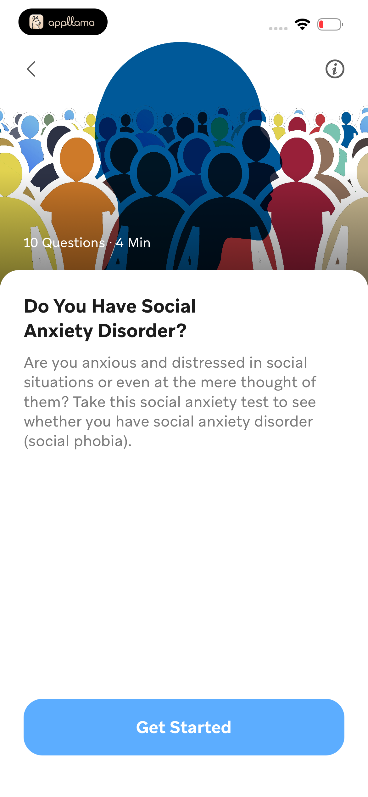 Social Anxiety Test Intro