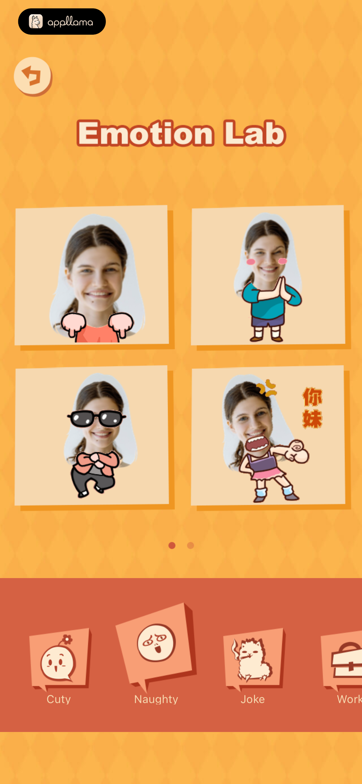 Emotion Result Gallery