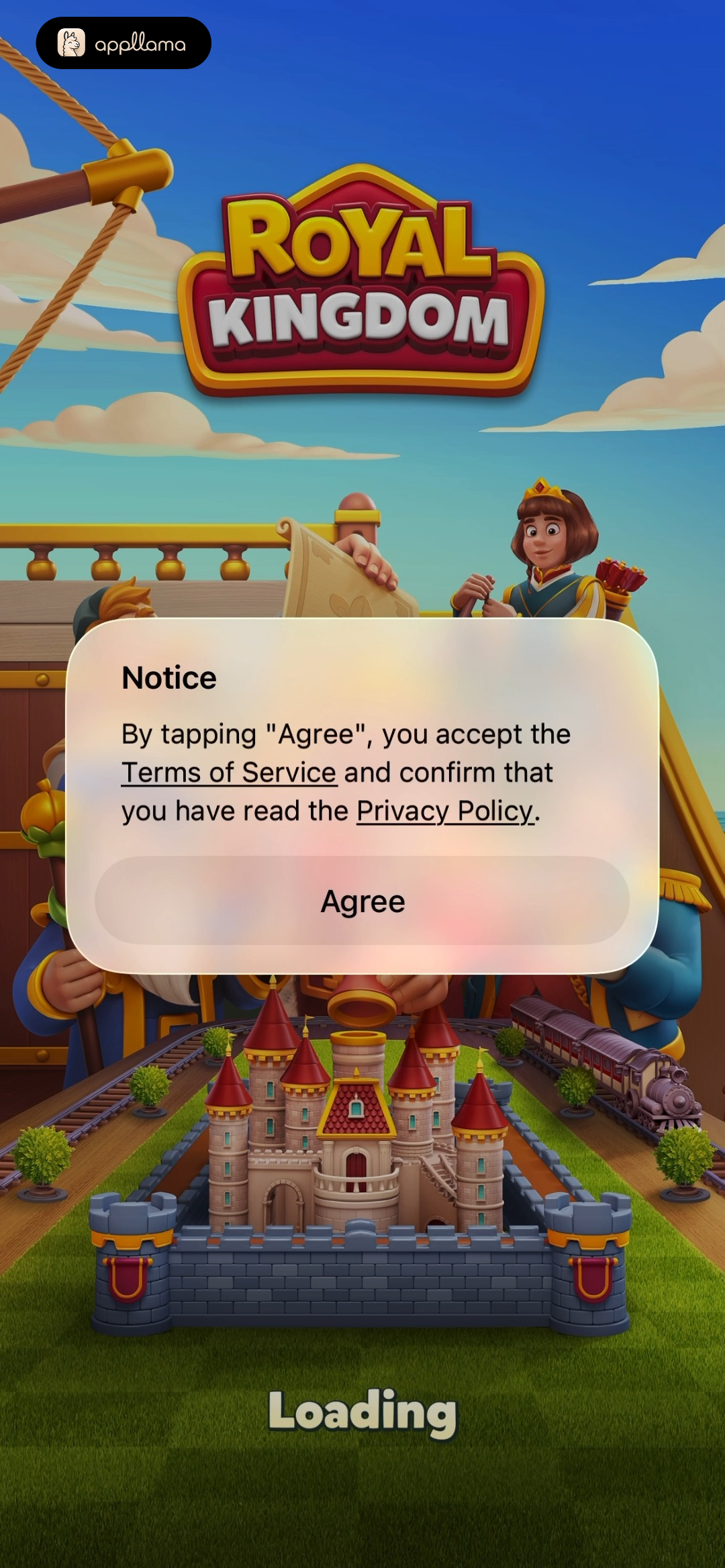 Terms Agreement Modal