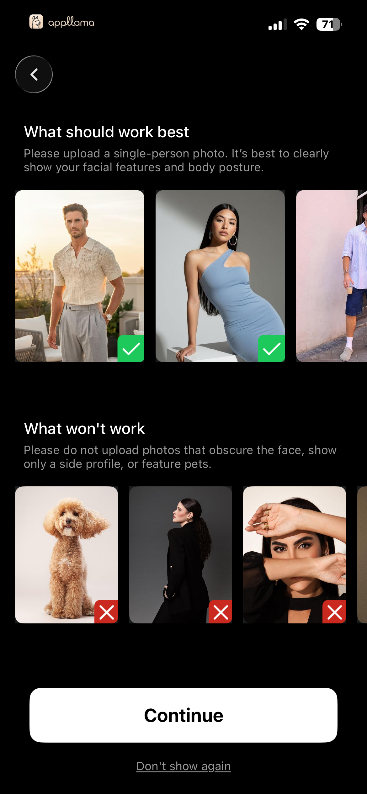 Content Preference Setup