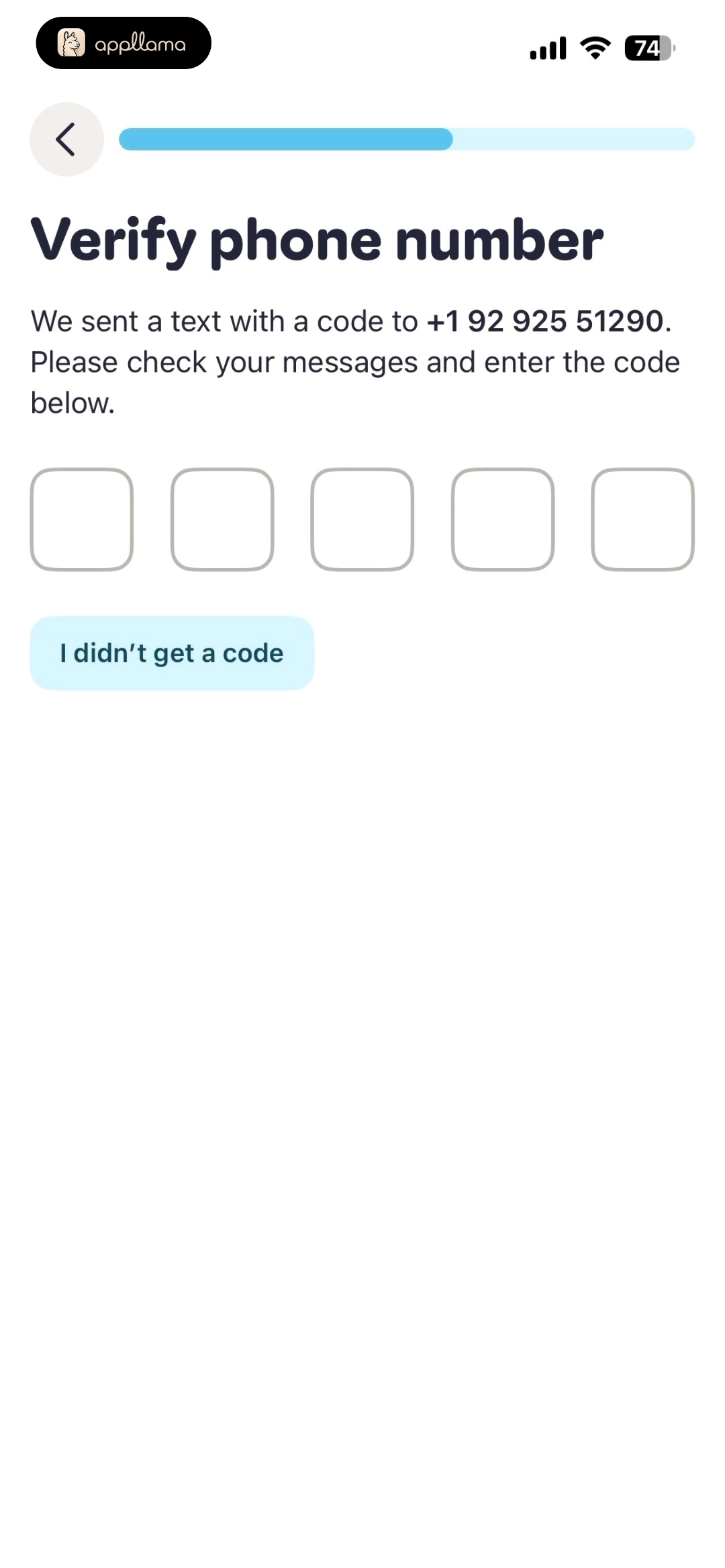 Verify Phone Number