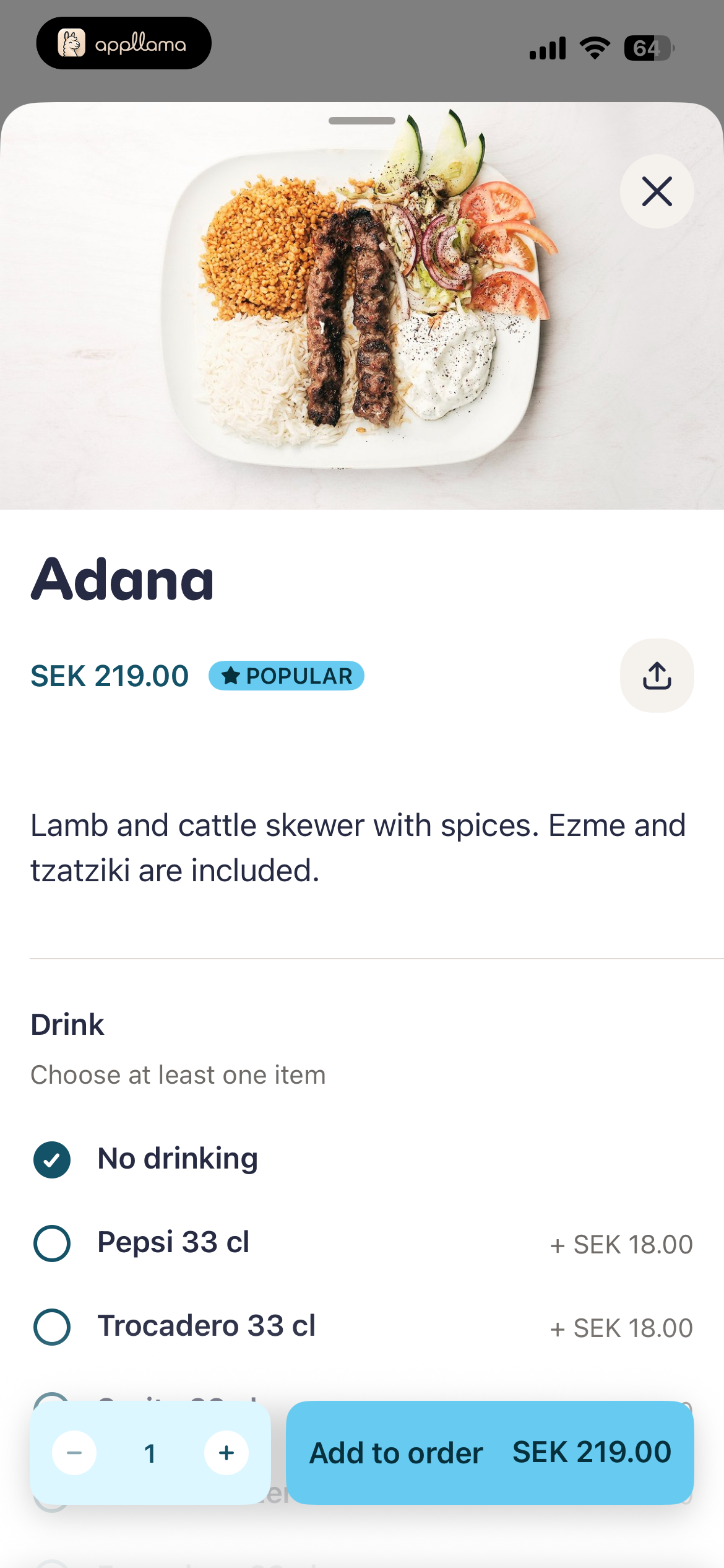 Dish Details