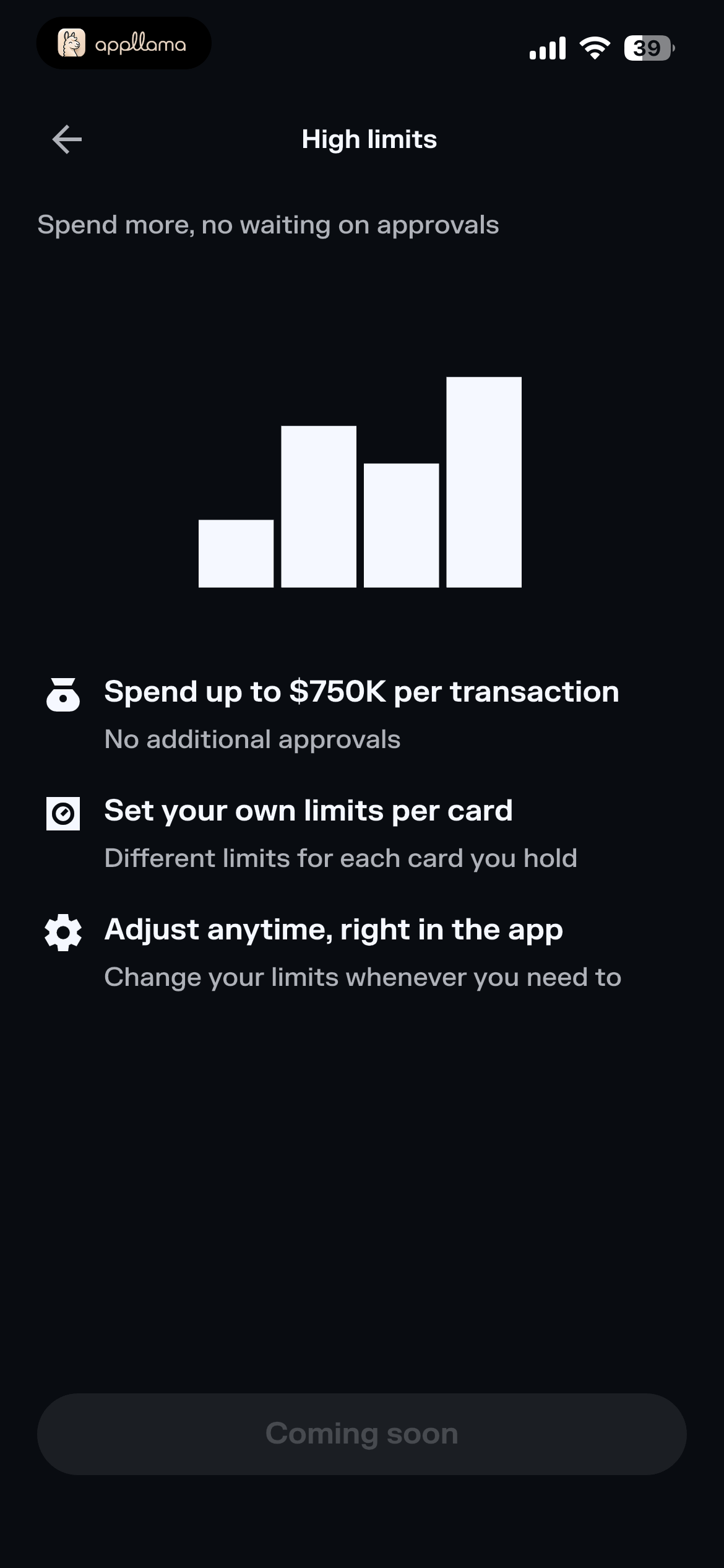 High Limits Details