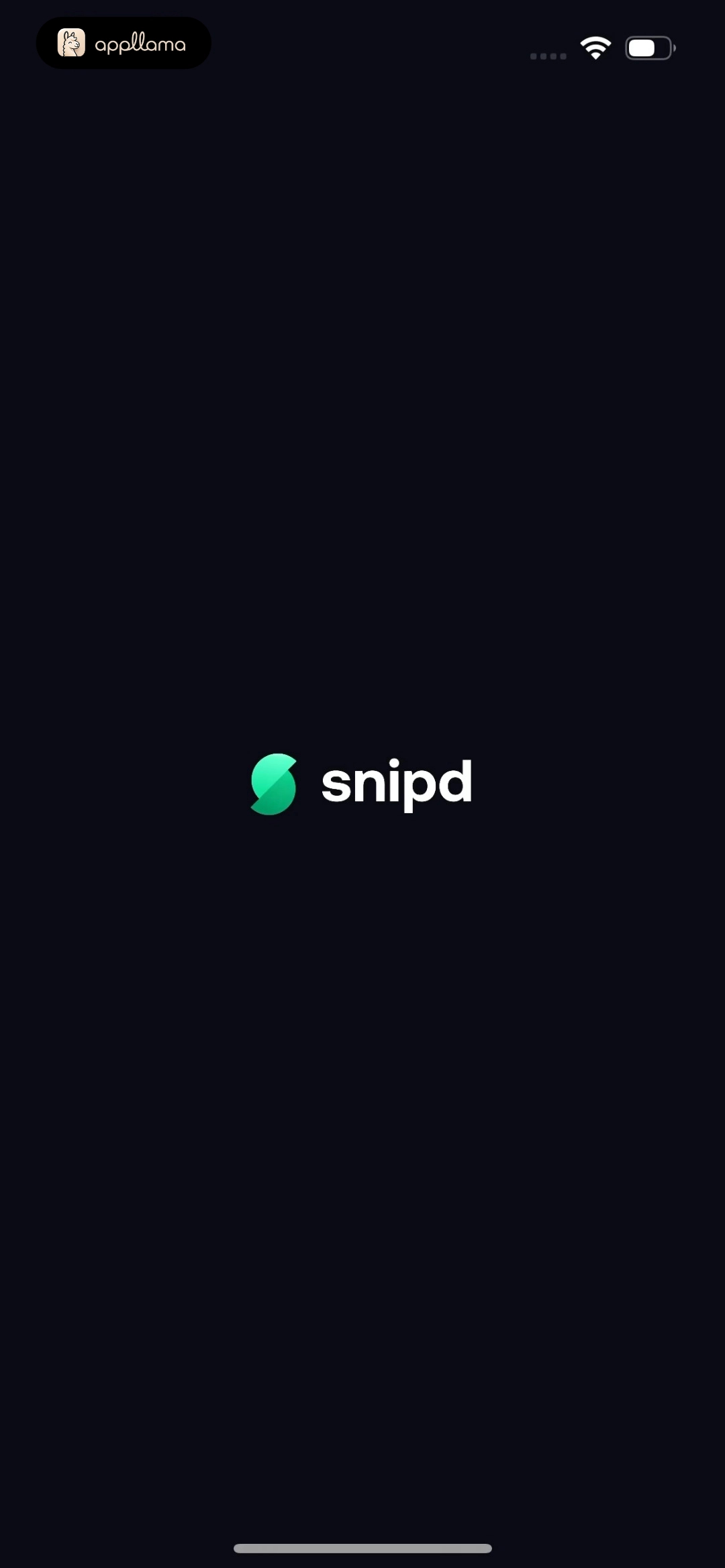 App Launch Splash