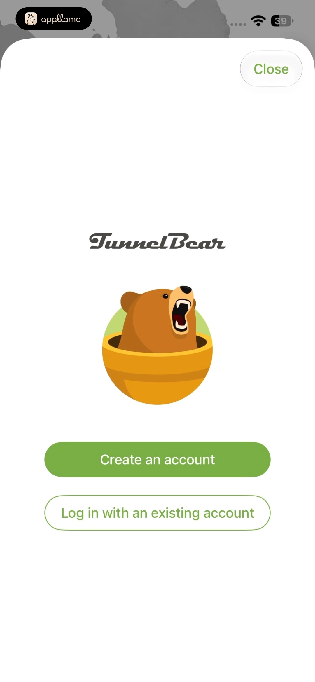 Account Welcome