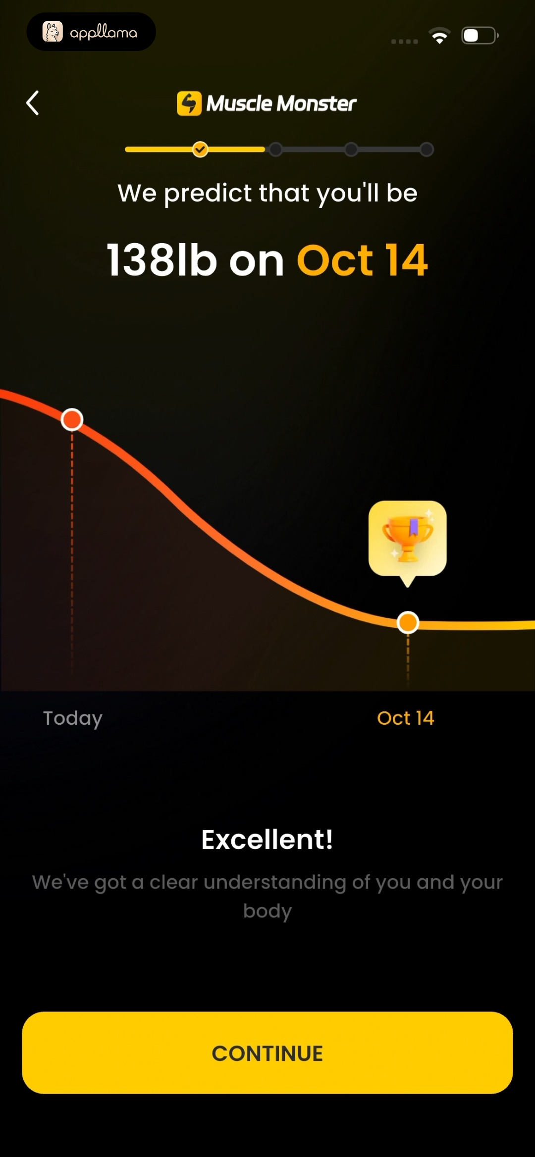 Weight Goal Projection